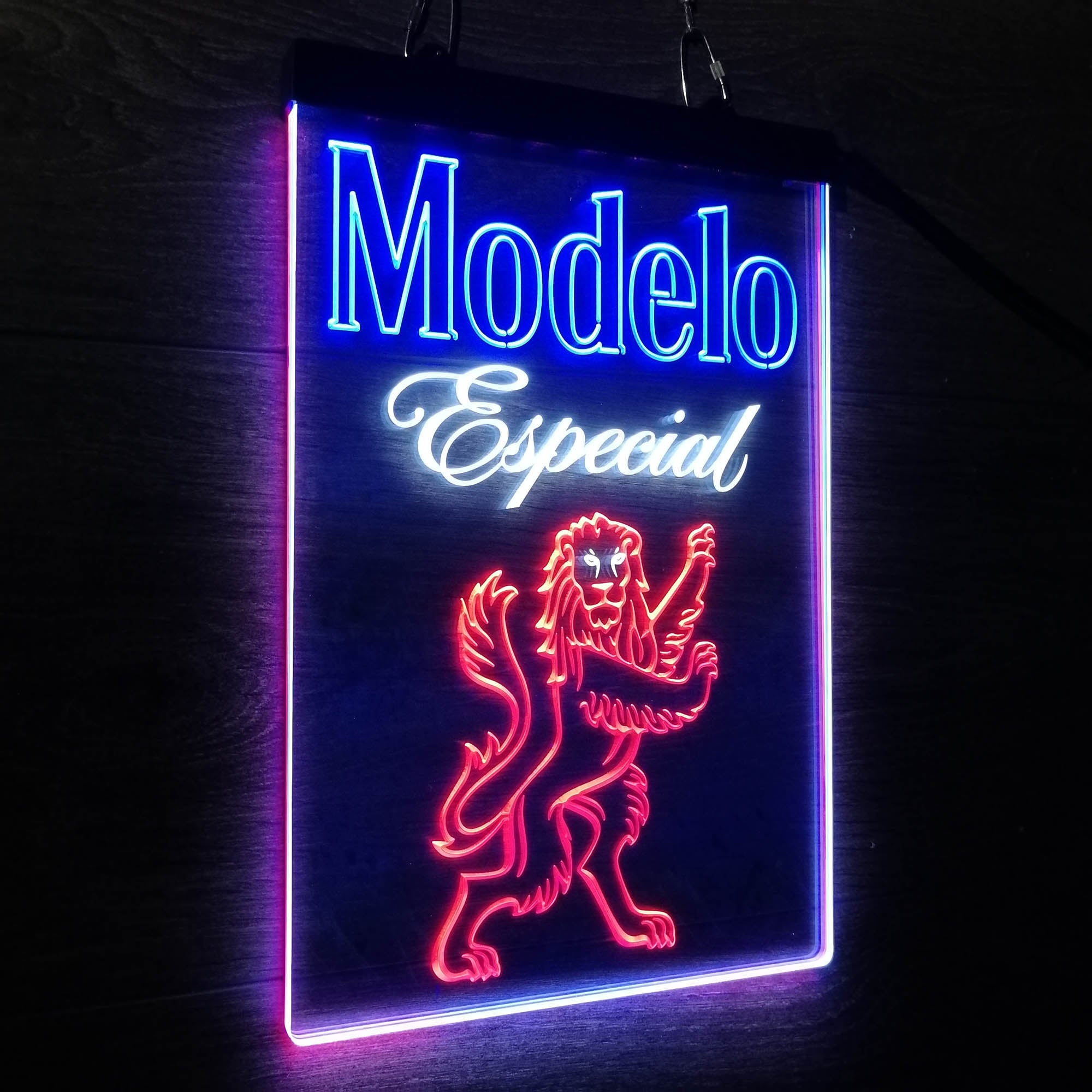 Modelo Especial Vertical Neon LED Sign 3 Colors