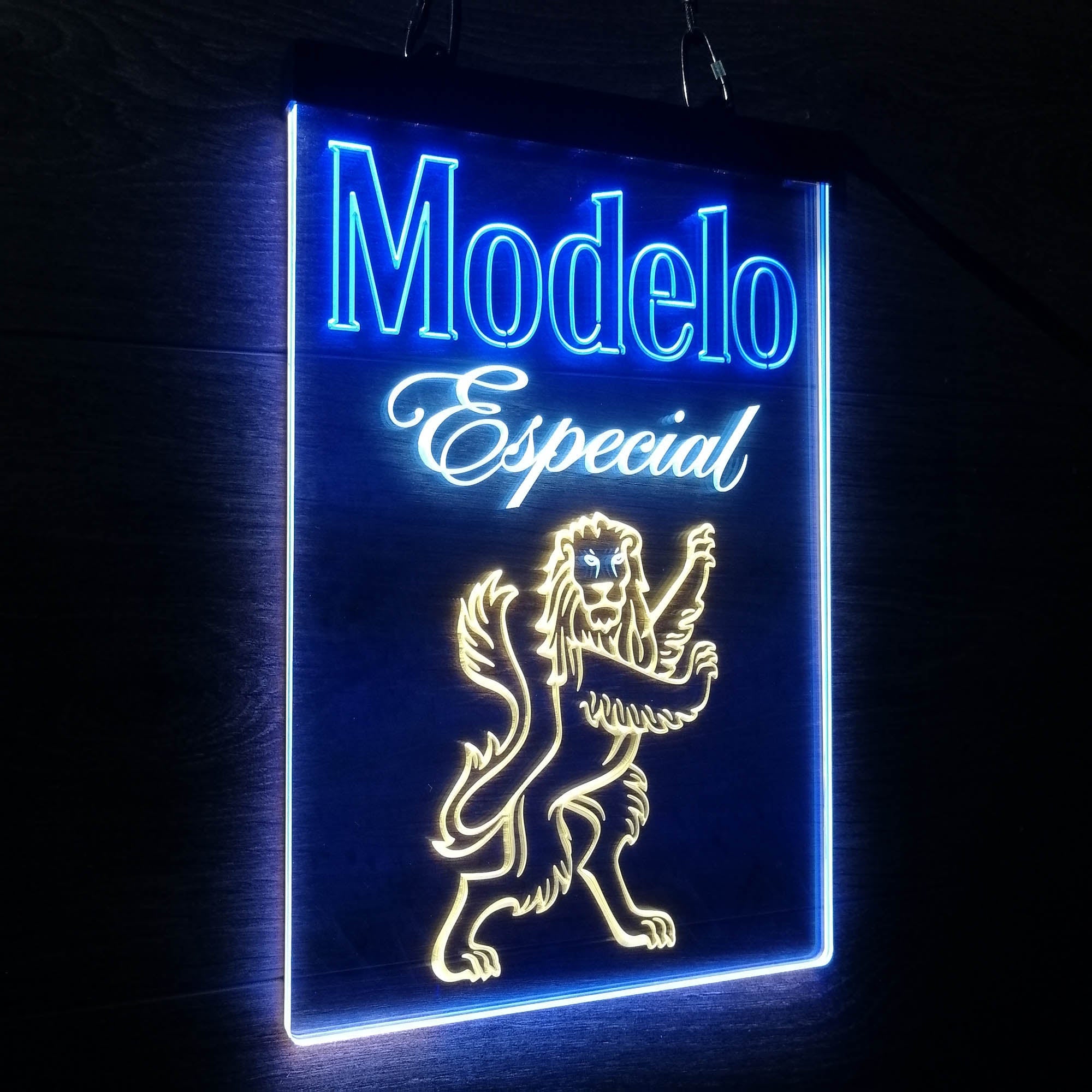 Modelo Especial Vertical Neon LED Sign 3 Colors