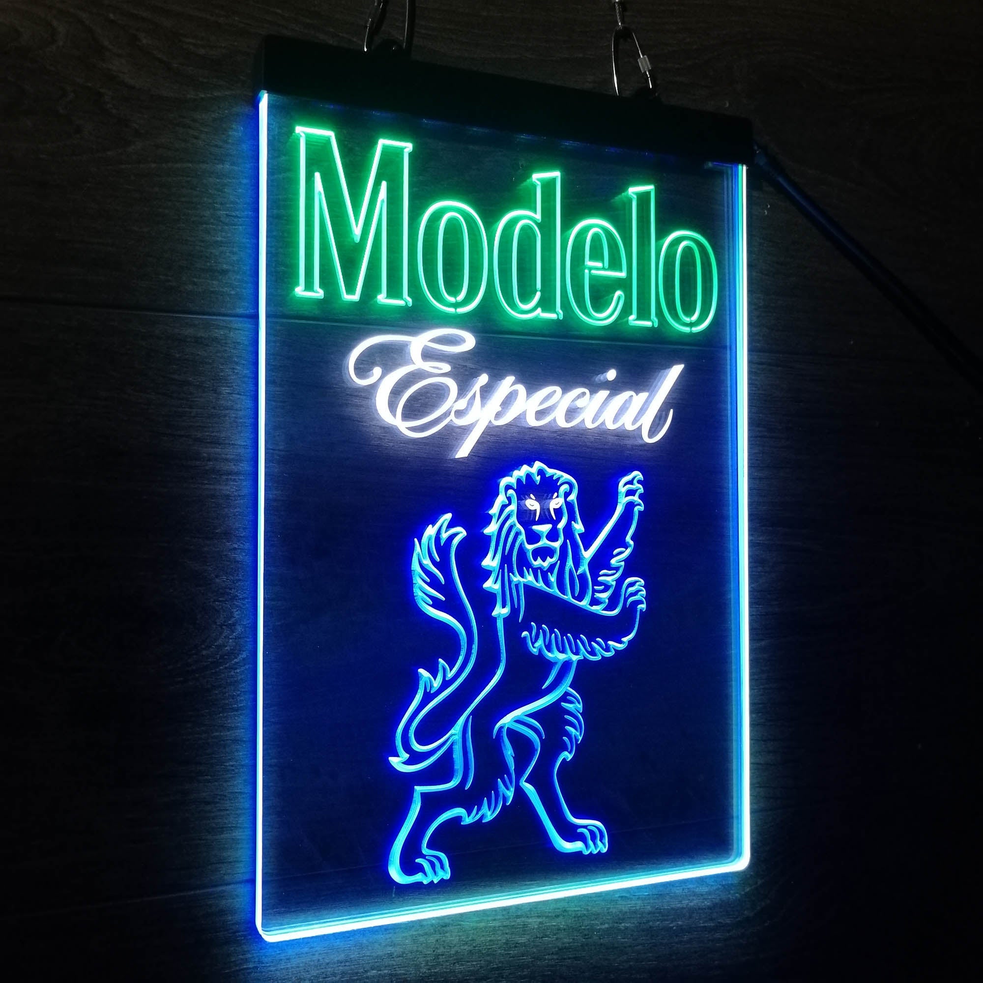 Modelo Especial Vertical Neon LED Sign 3 Colors