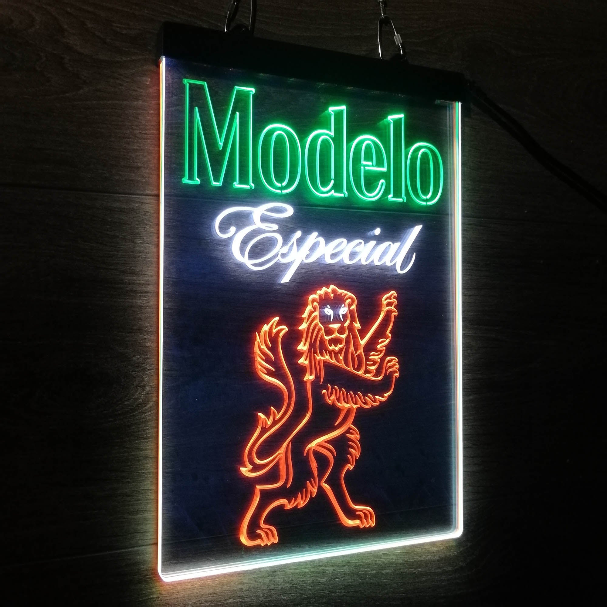 Modelo Especial Vertical Neon LED Sign 3 Colors