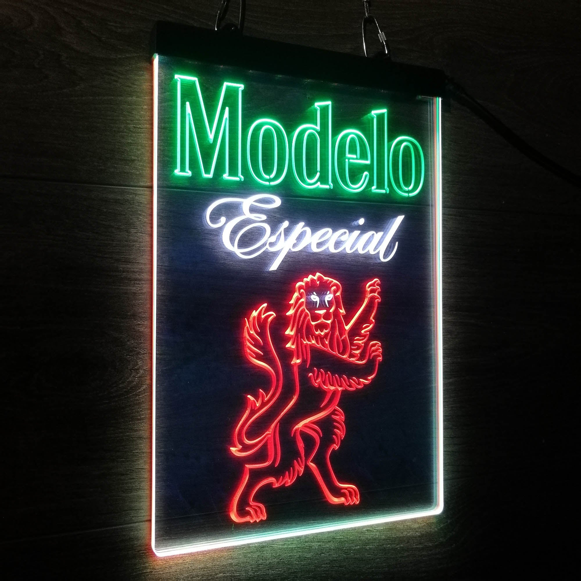 Modelo Especial Vertical Neon LED Sign 3 Colors