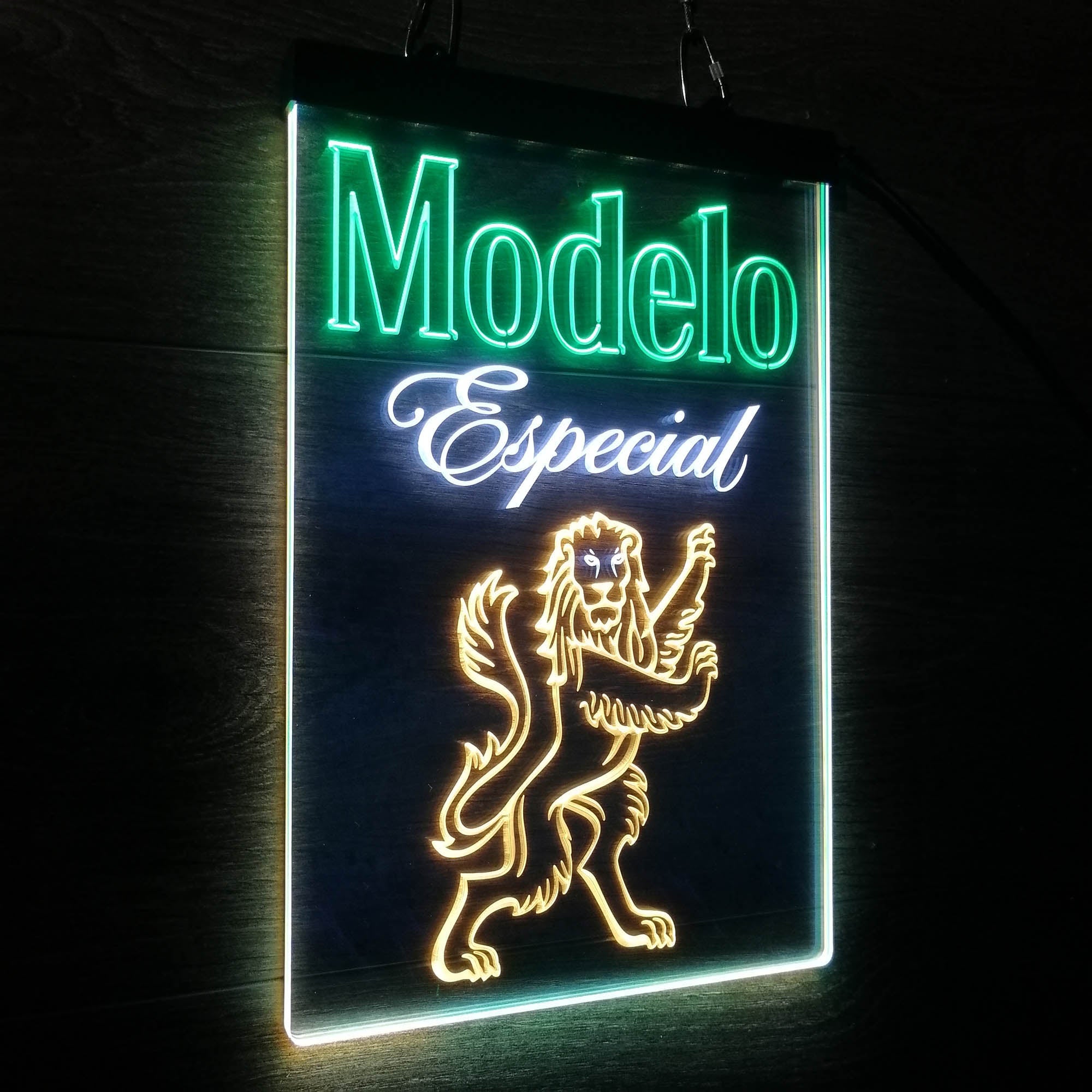 Modelo Especial Vertical Neon LED Sign 3 Colors