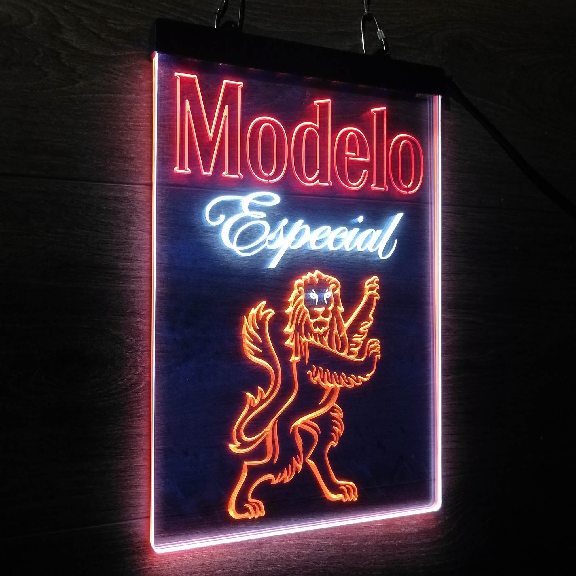 Modelo Especial Vertical Neon LED Sign 3 Colors