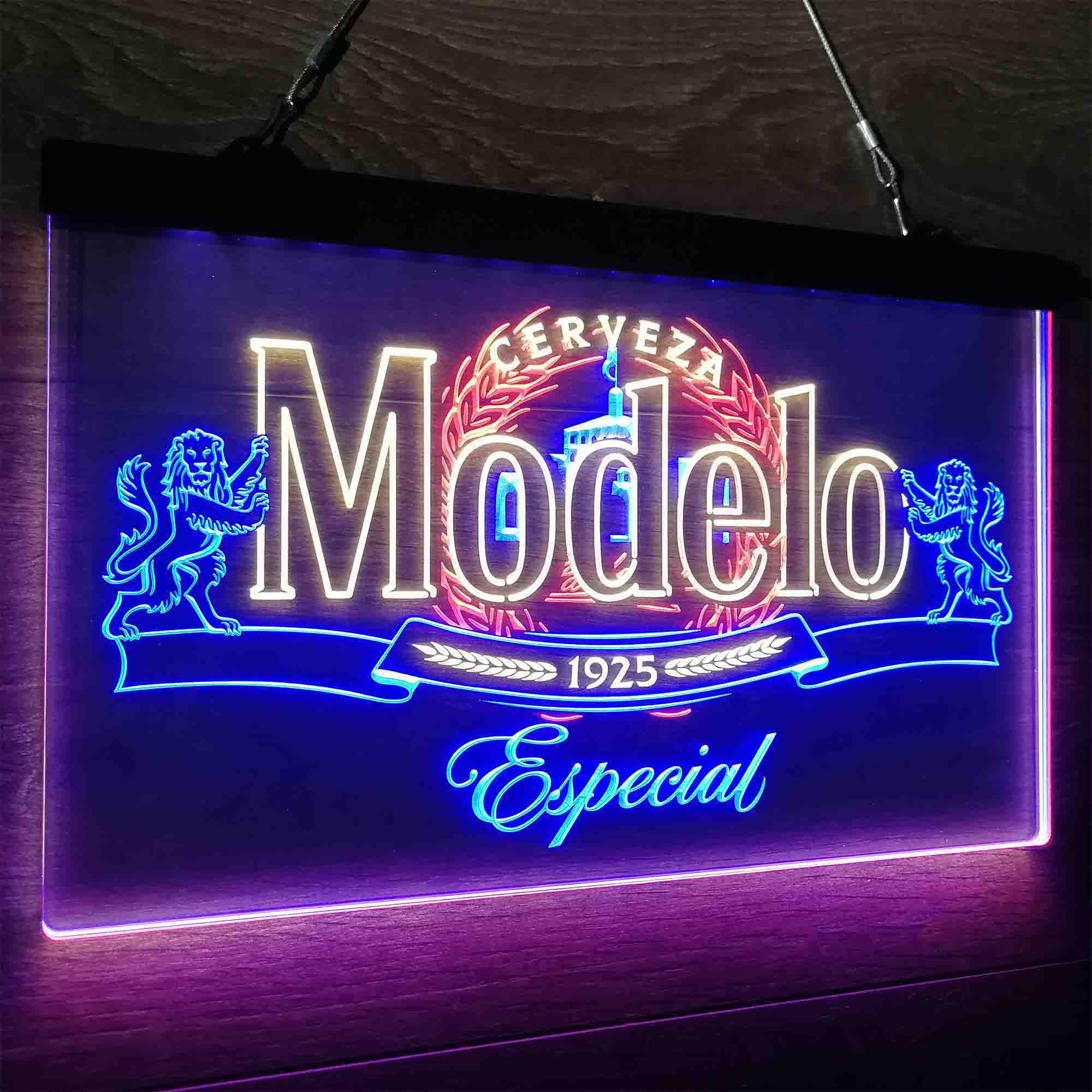 Modelo Especial 1925 Neon LED Sign 3 Colors