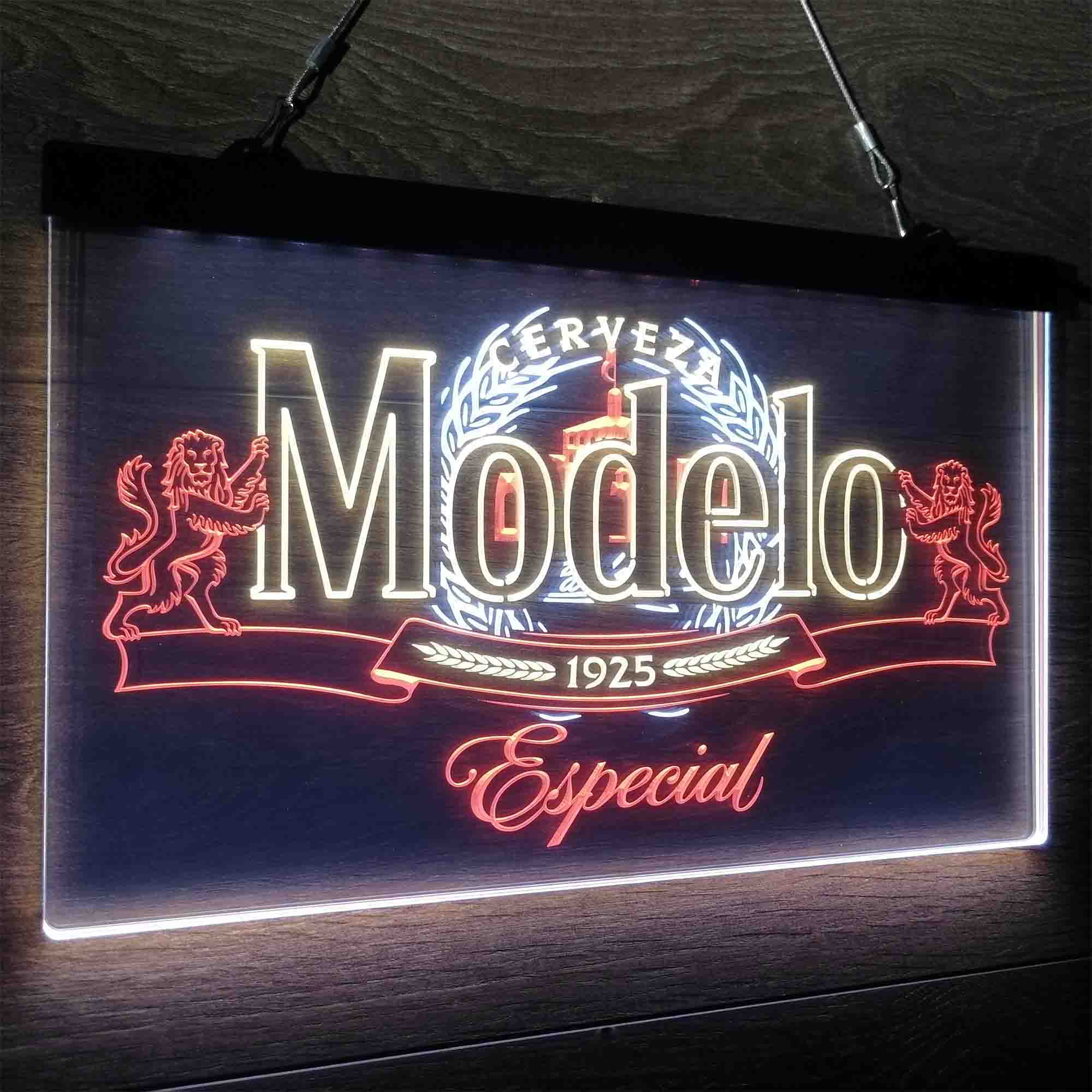 Modelo Especial 1925 Neon LED Sign 3 Colors