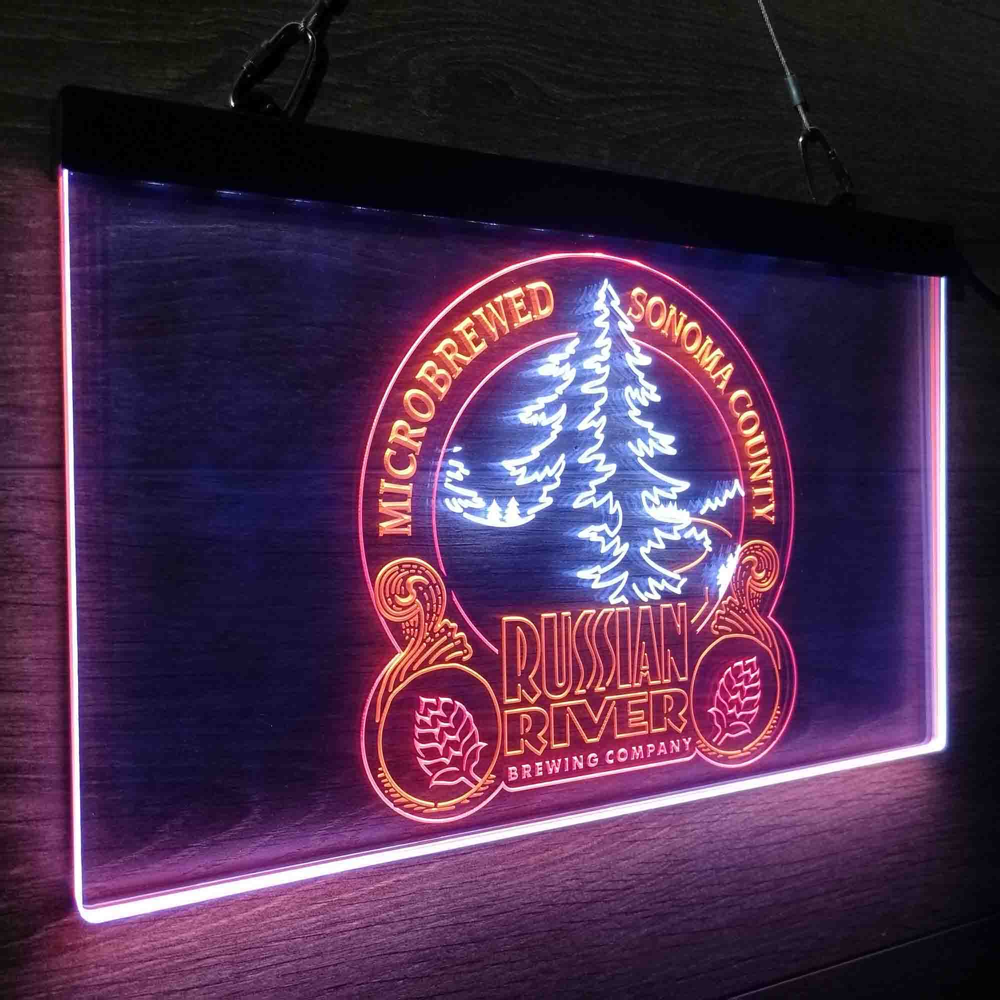 Russian River Brewing Co. Neon LED Sign 3 Colors