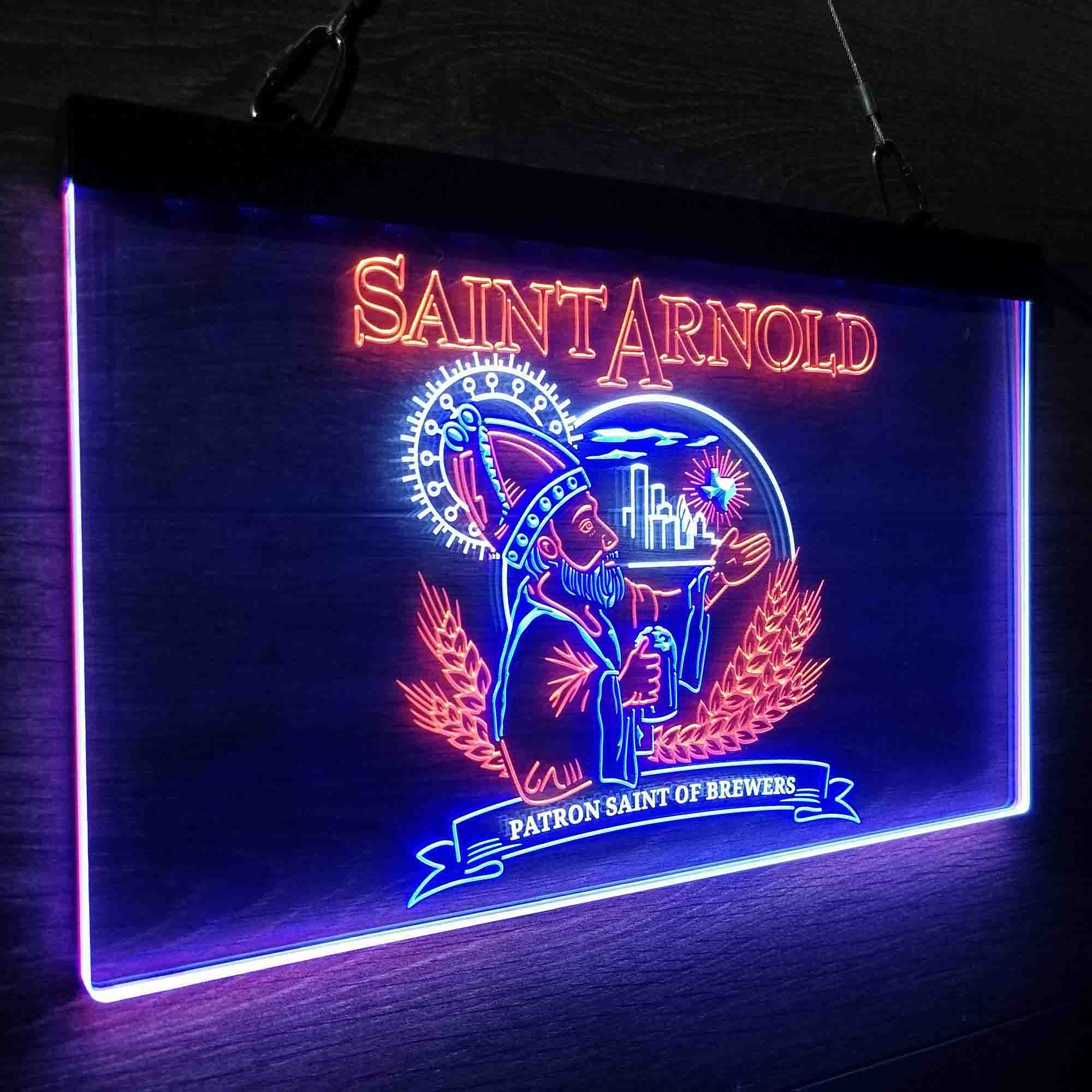 Saint Arnold Brewing Co. Neon LED Sign 3 Colors