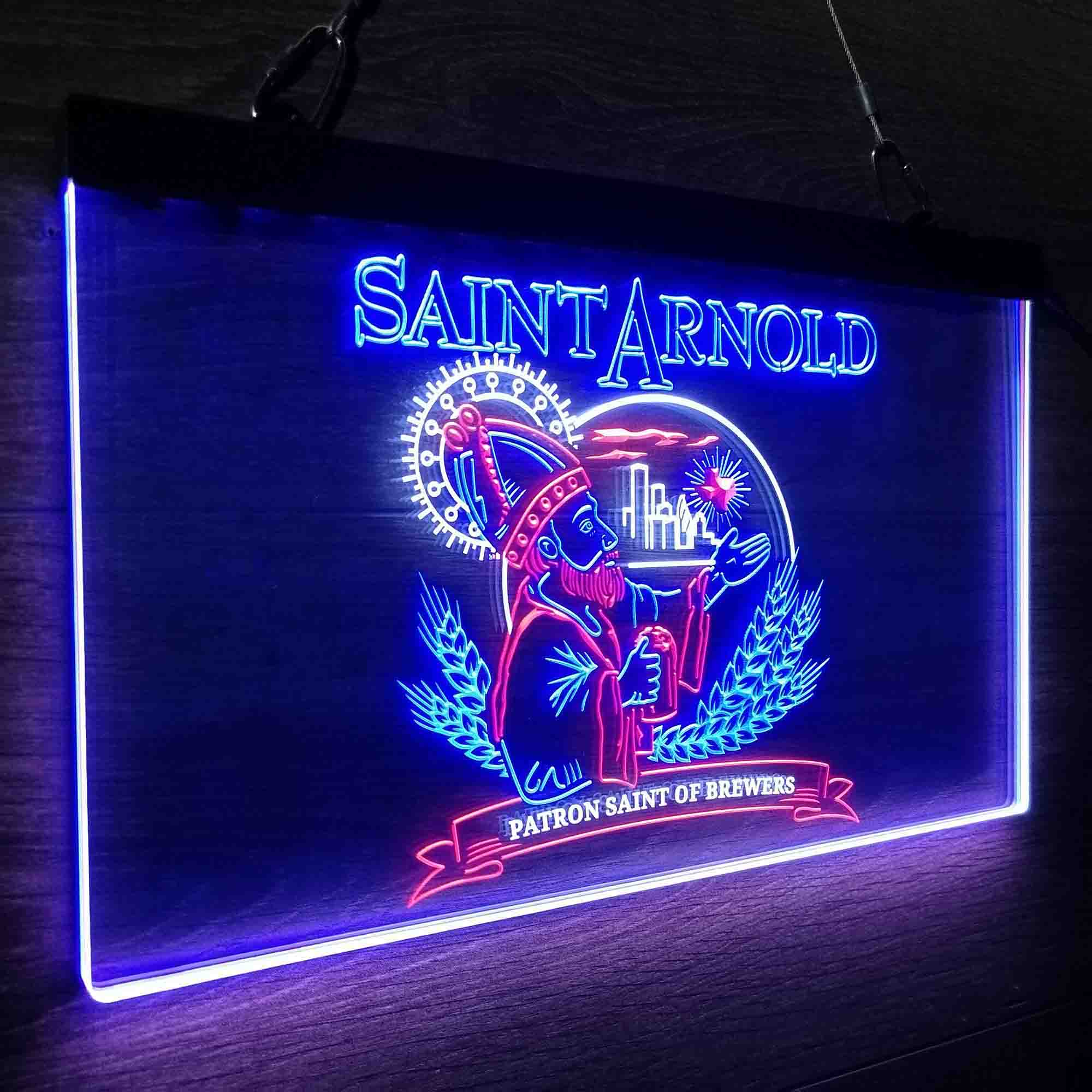 Saint Arnold Brewing Co. Neon LED Sign 3 Colors