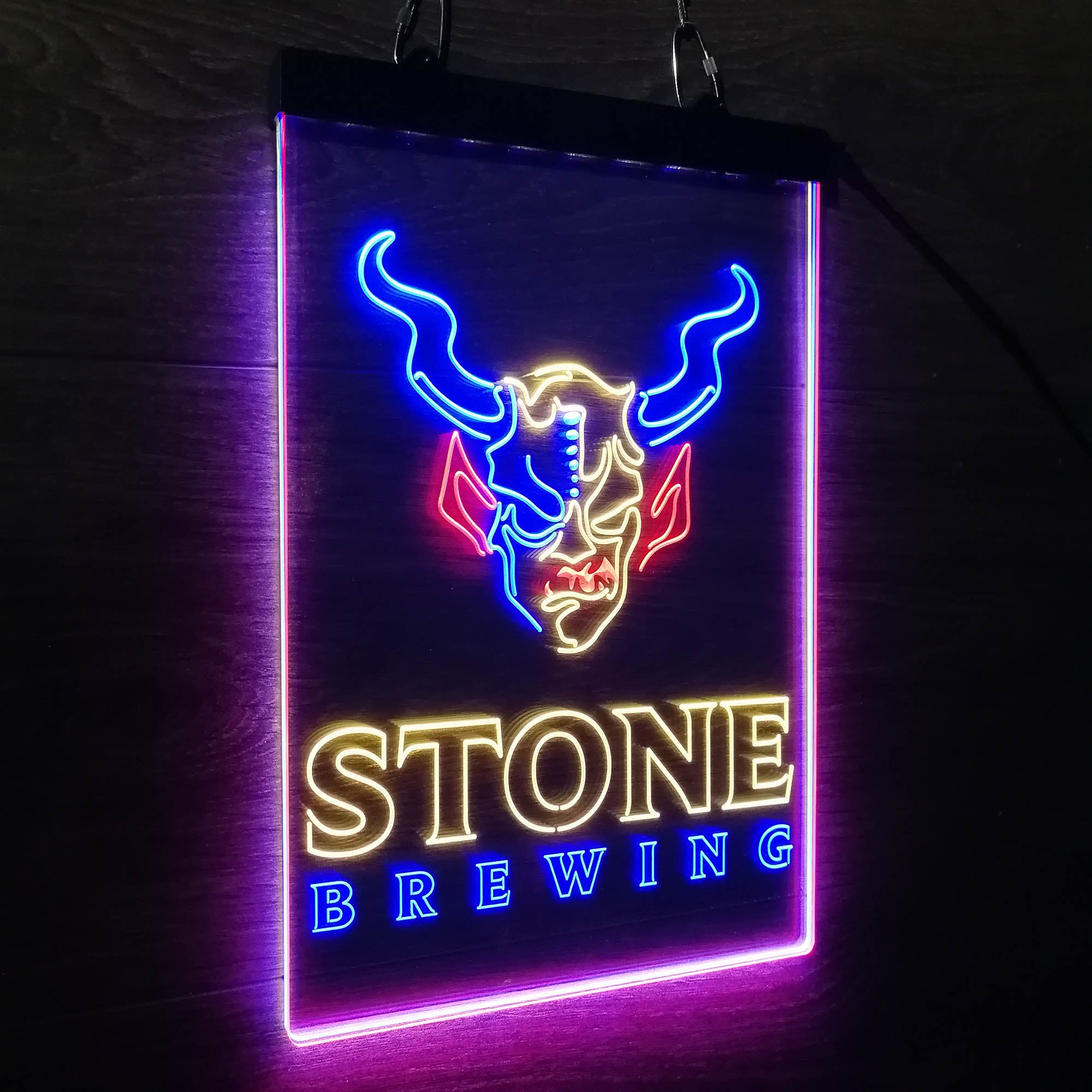 Stone Brewing Co. Neon LED Sign 3 Colors