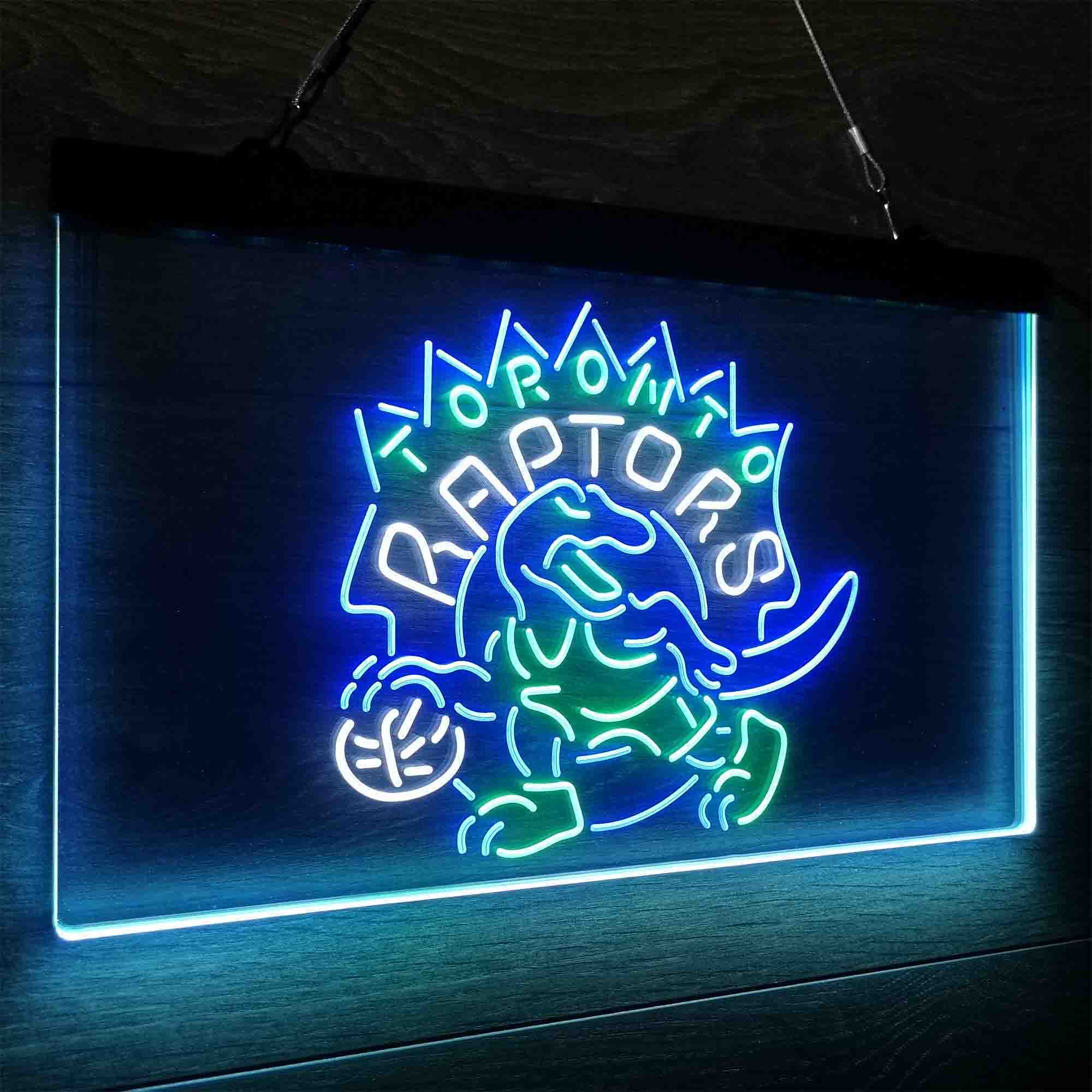 Toronto Raptors Basketball Neon LED Sign 3 Colors