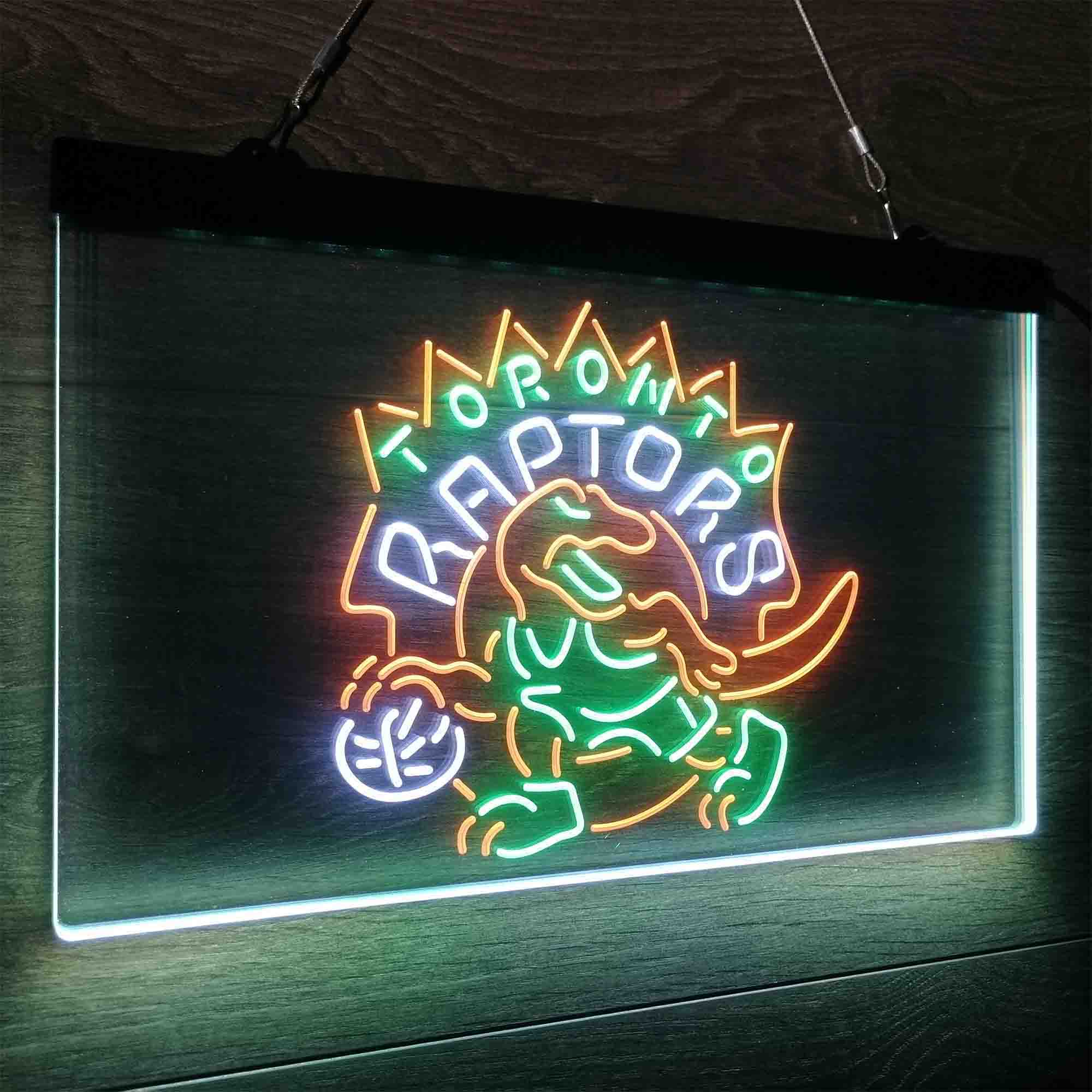 Toronto Raptors Basketball Neon LED Sign 3 Colors