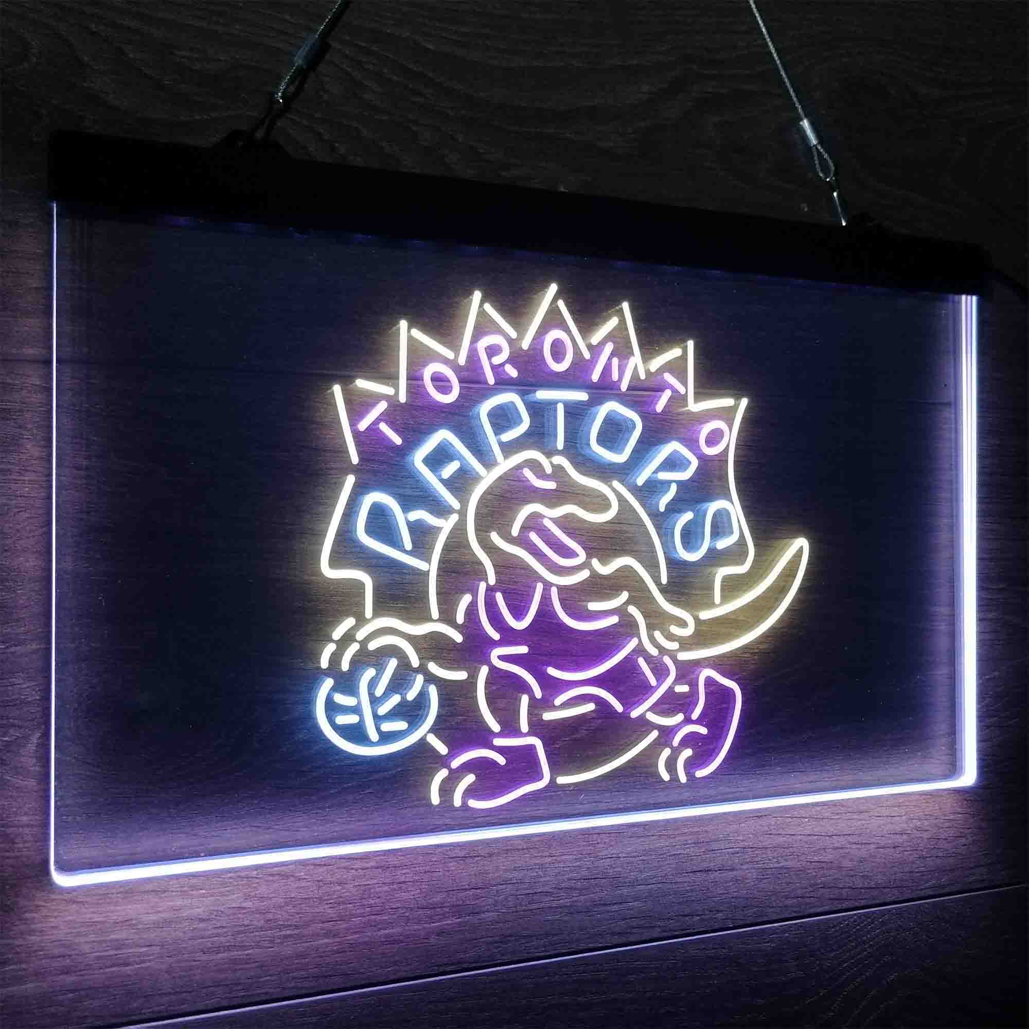 Toronto Raptors Basketball Neon LED Sign 3 Colors