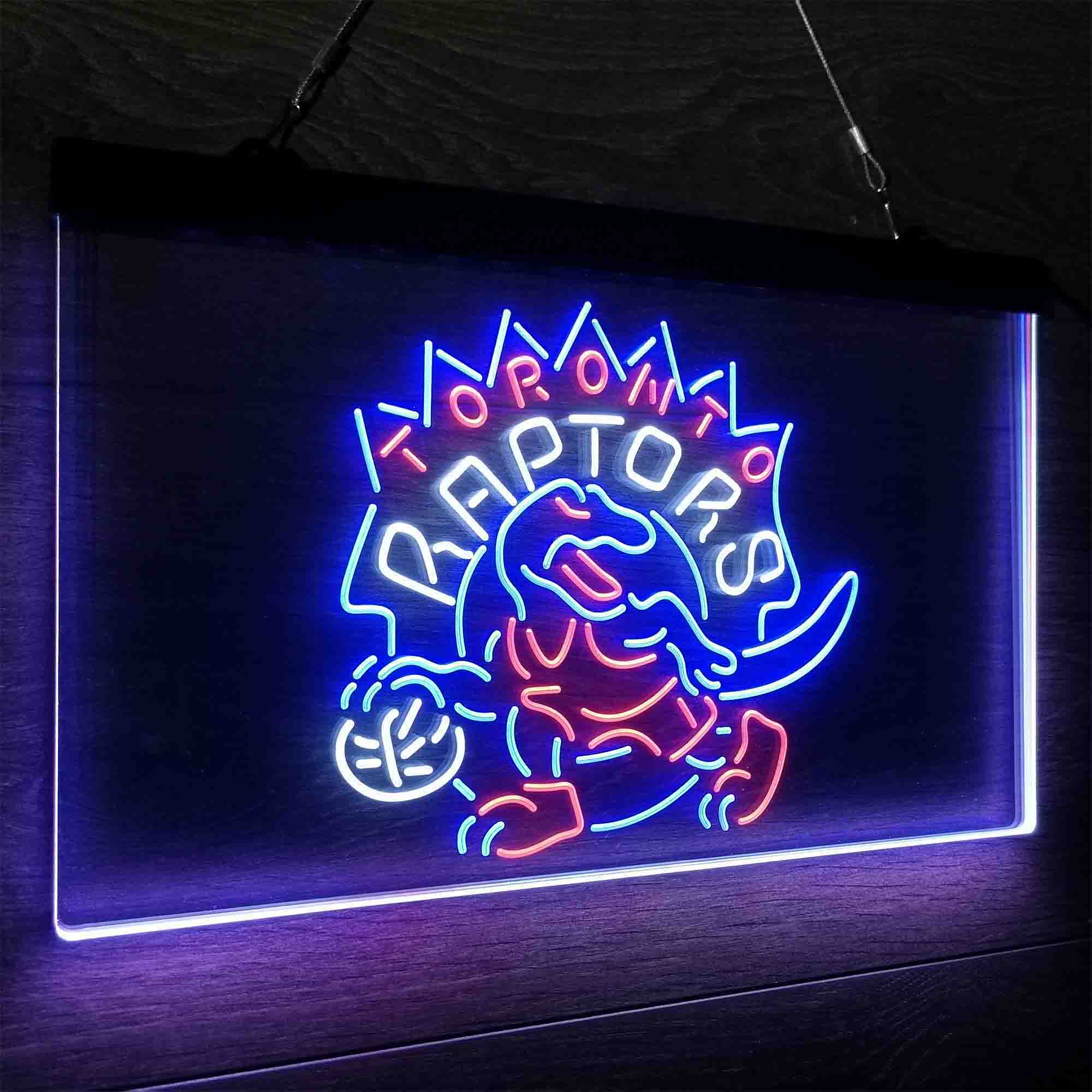 Toronto Raptors Basketball Neon LED Sign 3 Colors