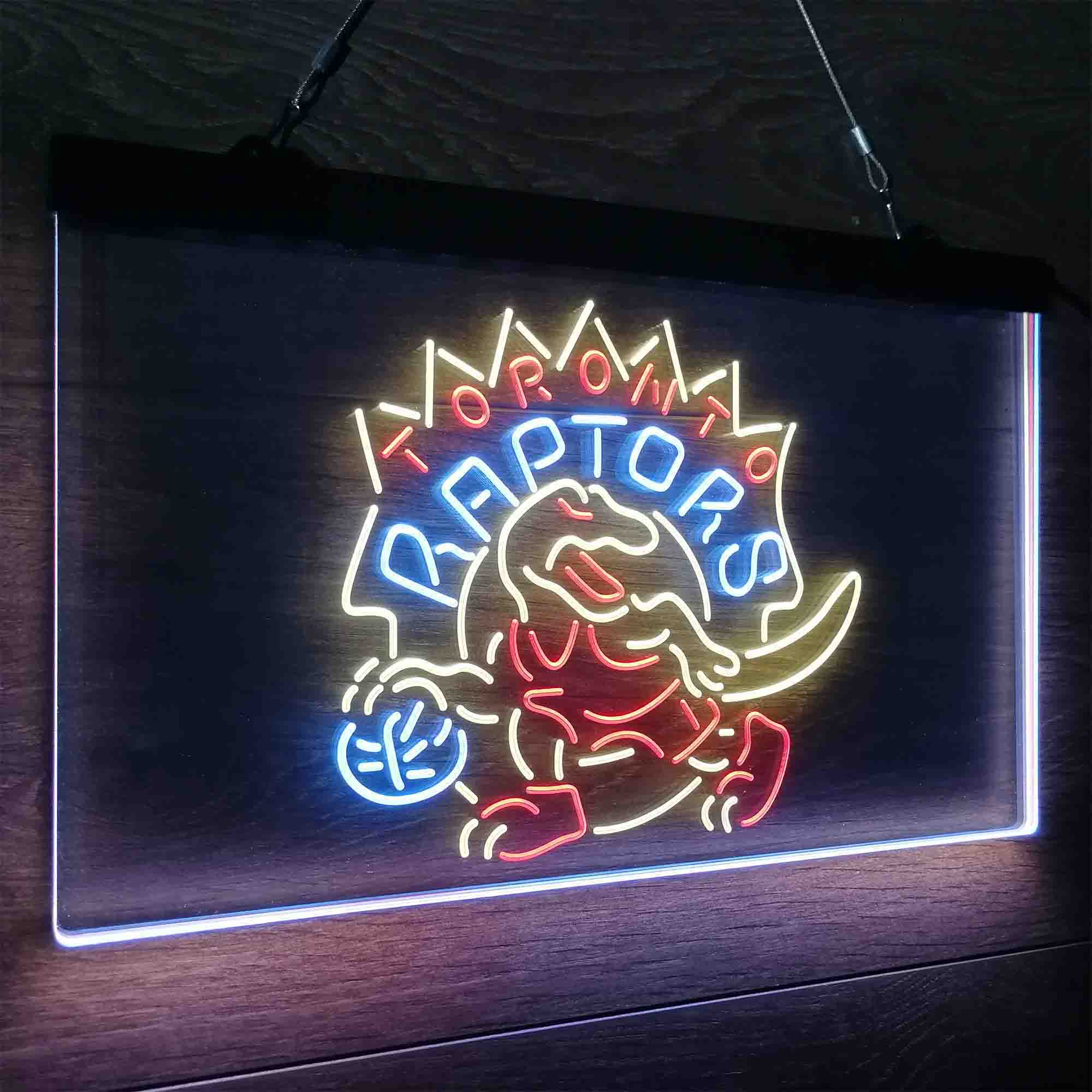 Toronto Raptors Basketball Neon LED Sign 3 Colors