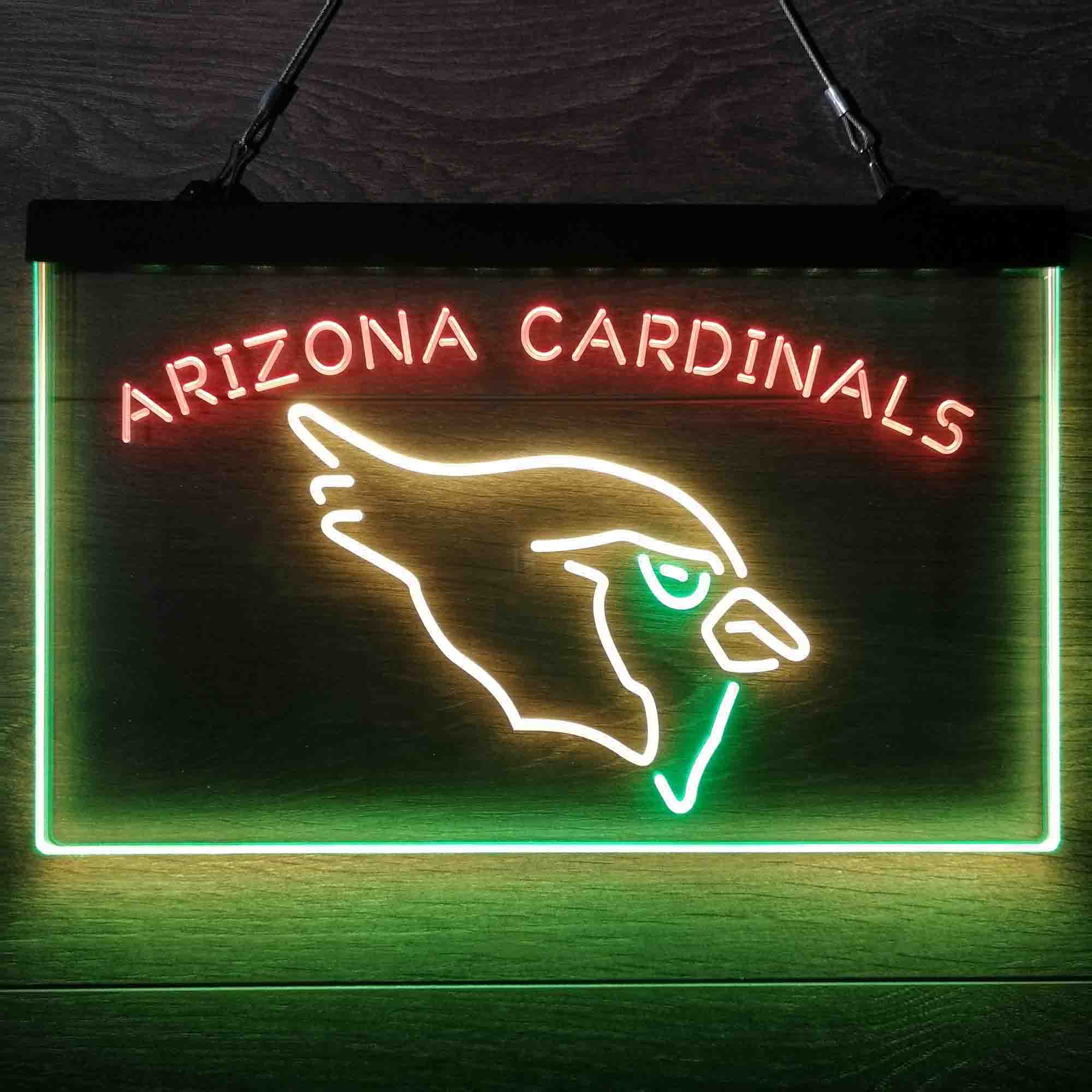 Arizona Cardinals  Neon 3-Color LED Light Sign