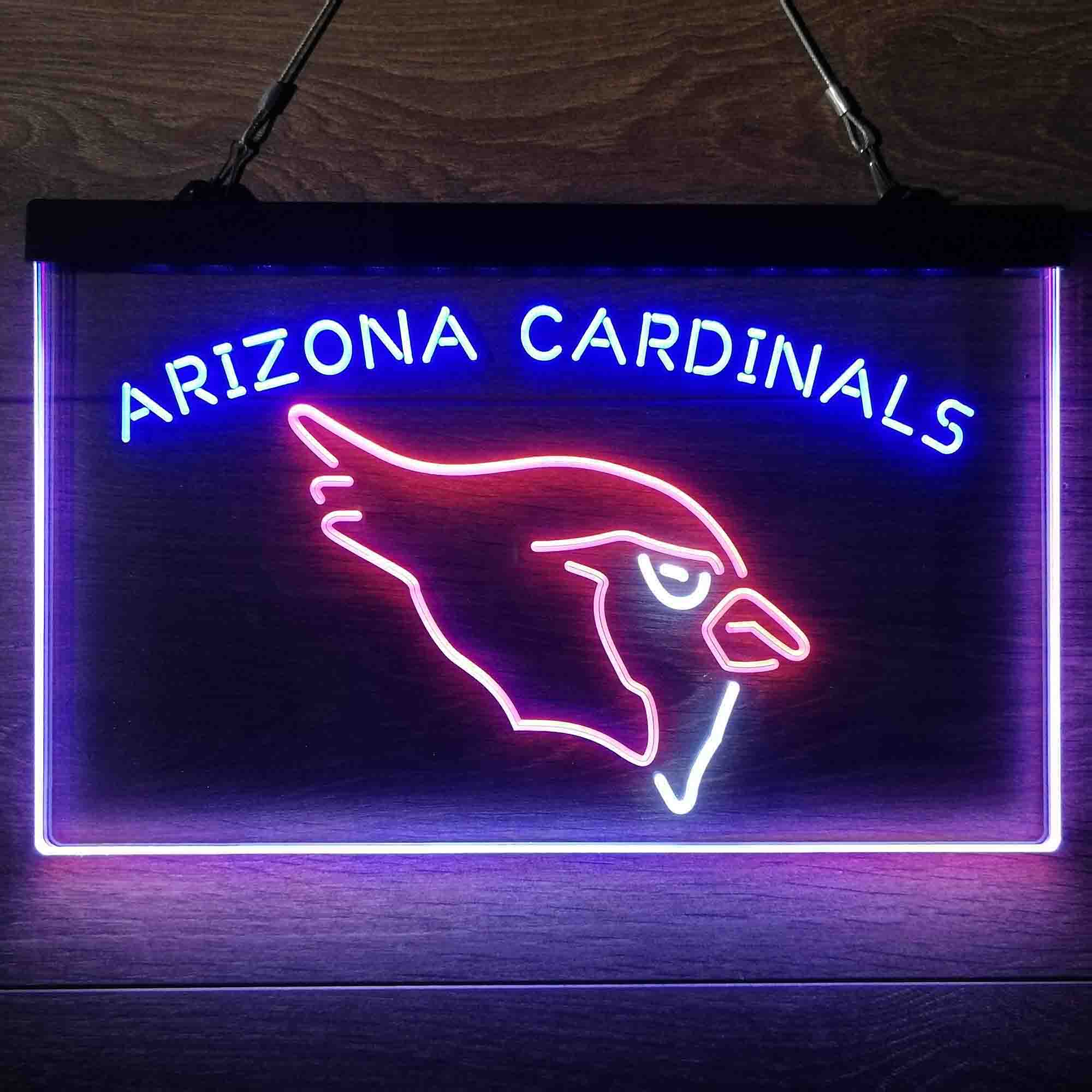 Arizona Cardinals  Neon 3-Color LED Light Sign