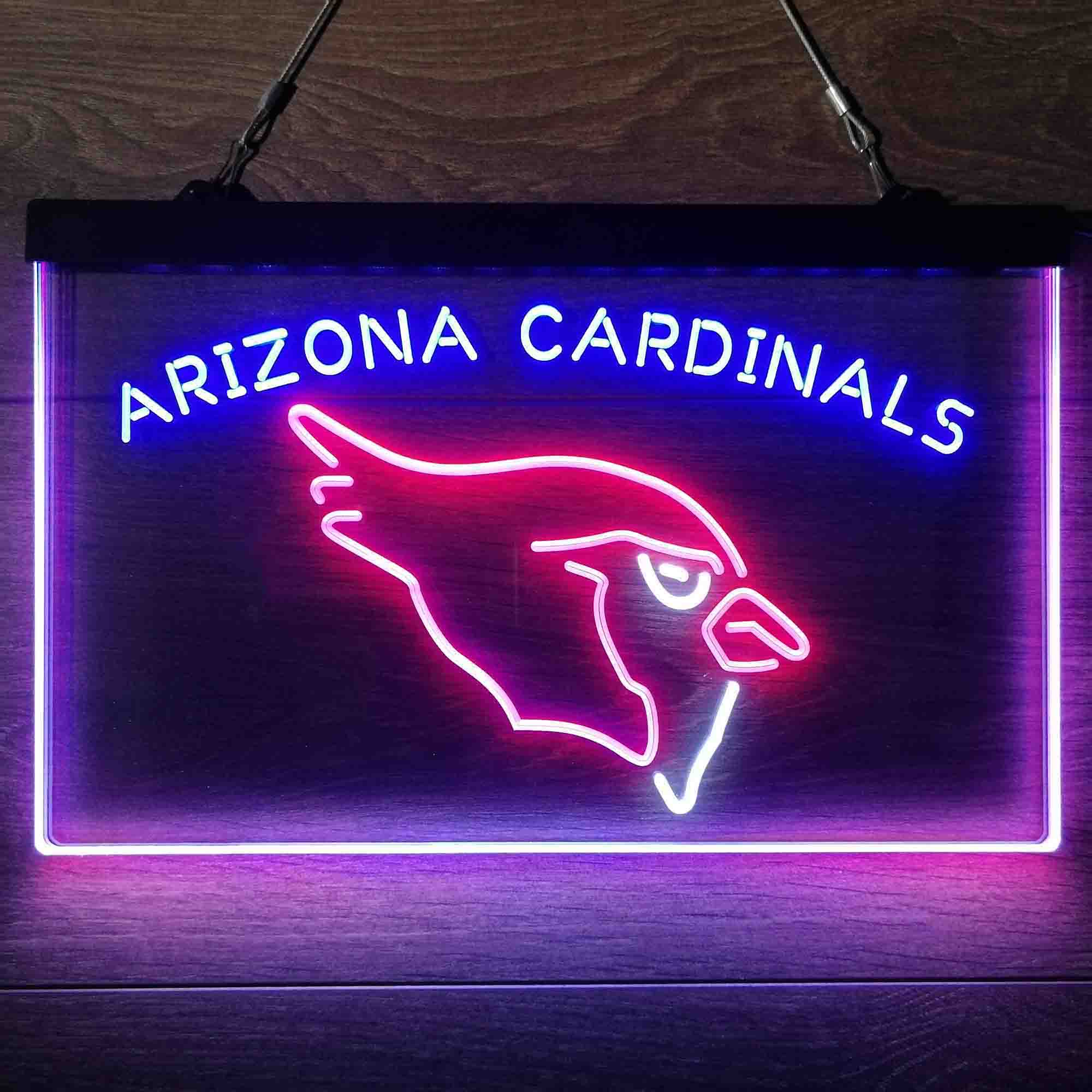 Arizona Cardinals  Neon 3-Color LED Light Sign