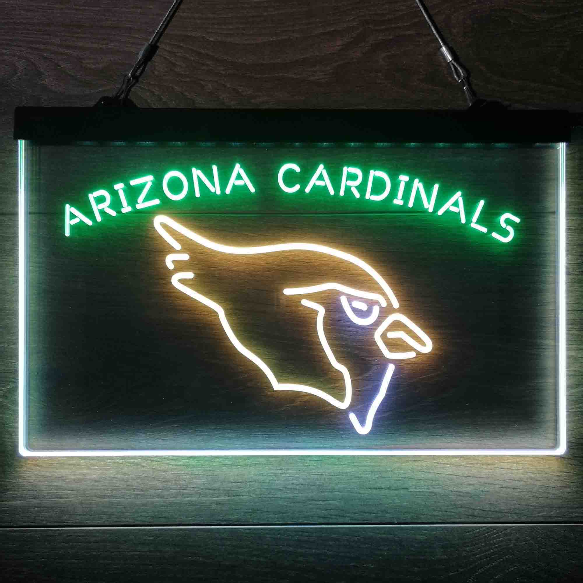 Arizona Cardinals Neon 3-Color LED Light Sign Neon 3-Color LED Light Sign