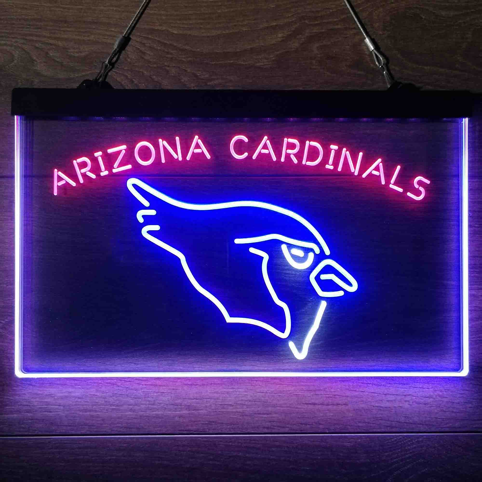 Arizona Cardinals  Neon 3-Color LED Light Sign