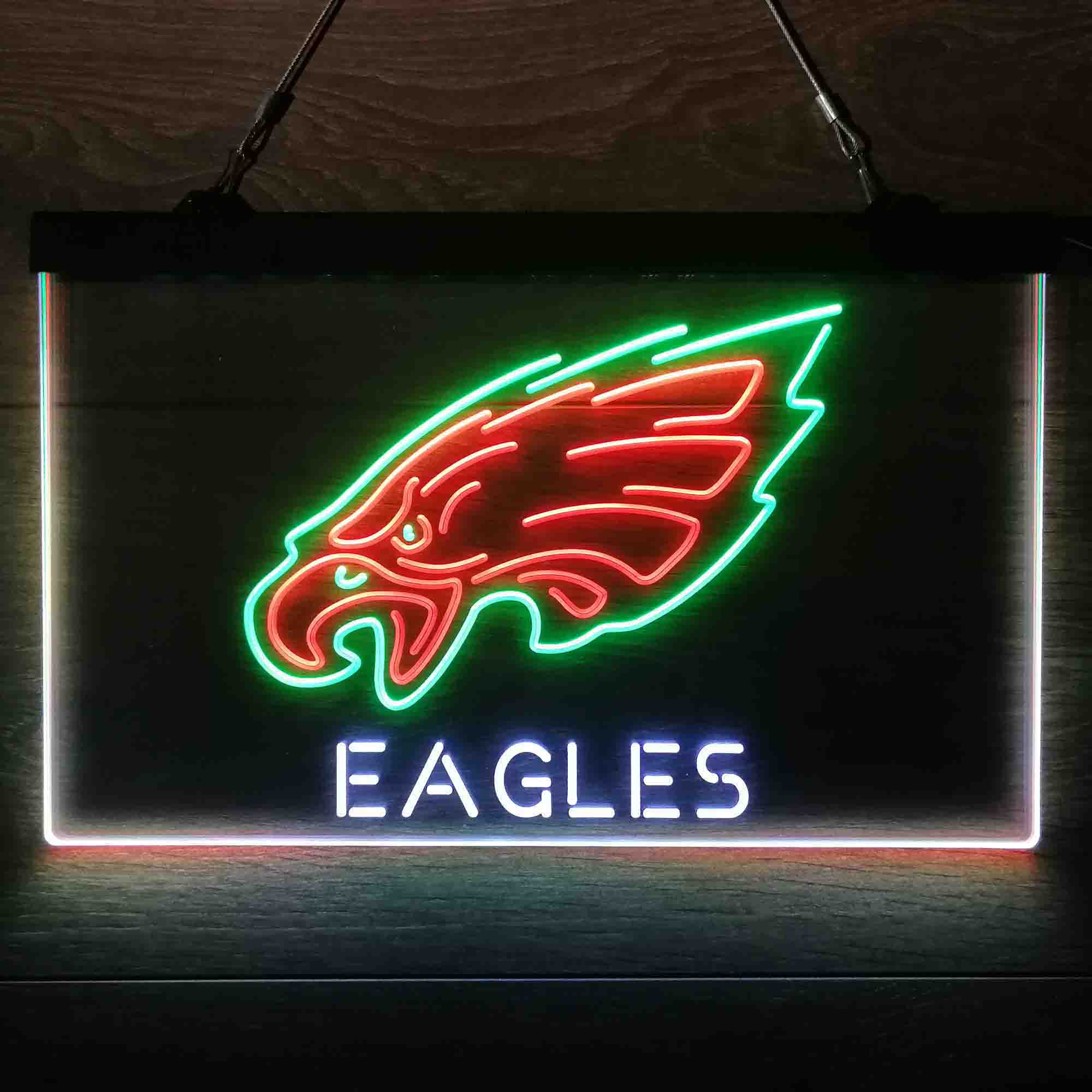 Philadelphia Eagles Neon 3-Color LED Sign