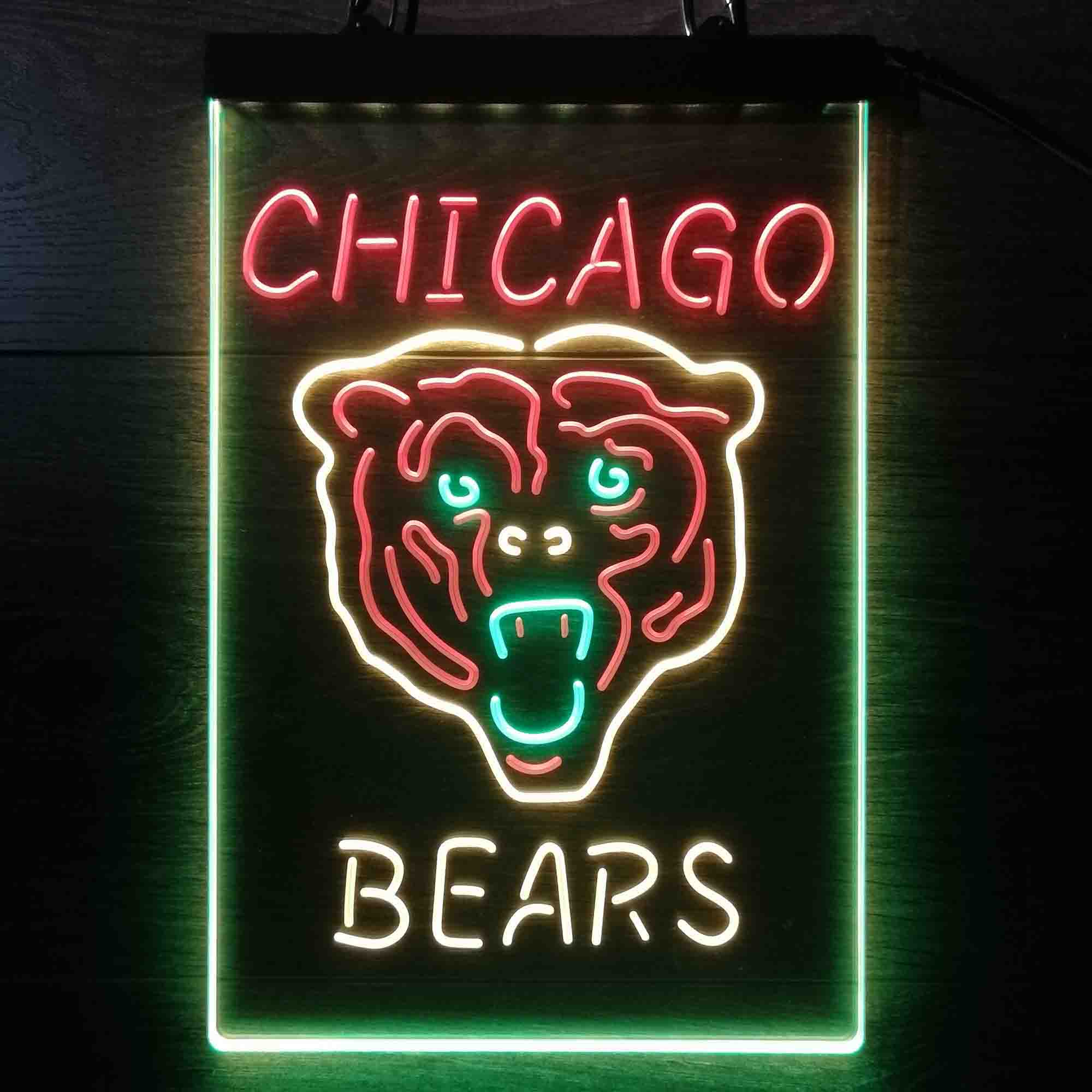 Chicago Bears LED Light Sign