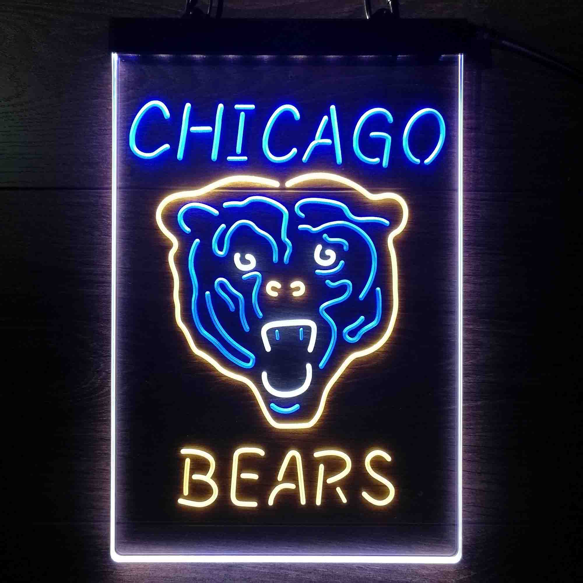 Chicago Bears LED Light Sign