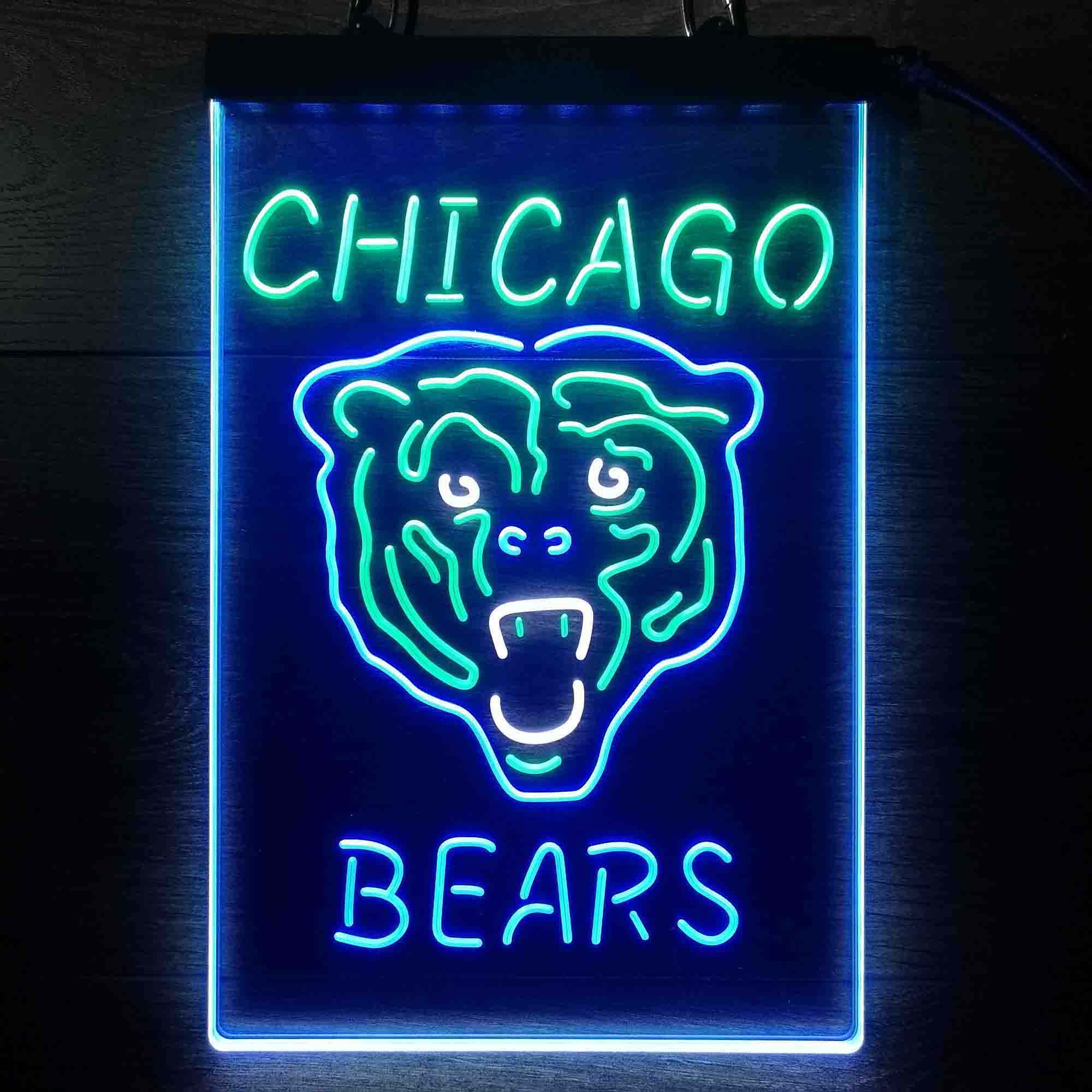 Chicago Bears LED Light Sign