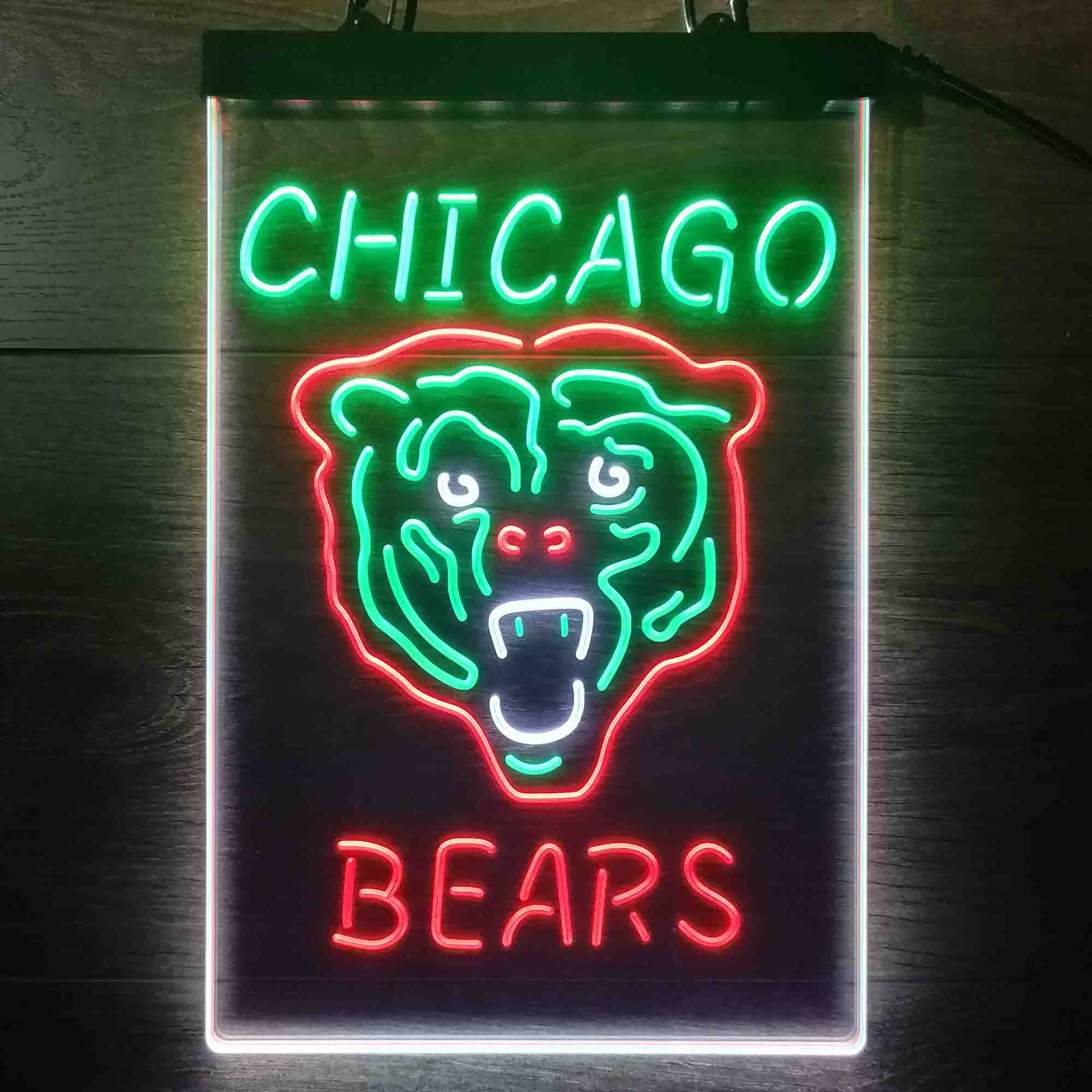 Chicago Bears LED Light Sign