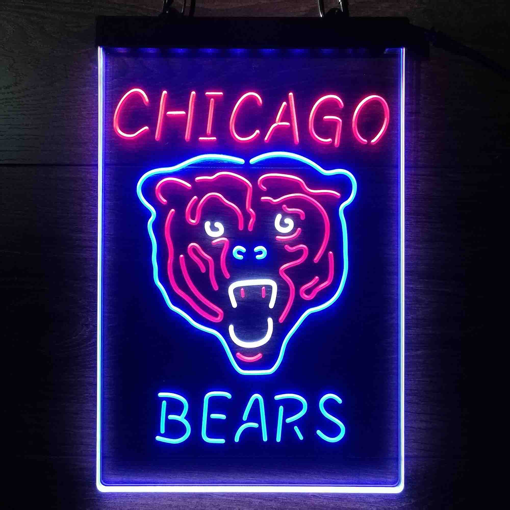 Chicago Bears LED Light Sign