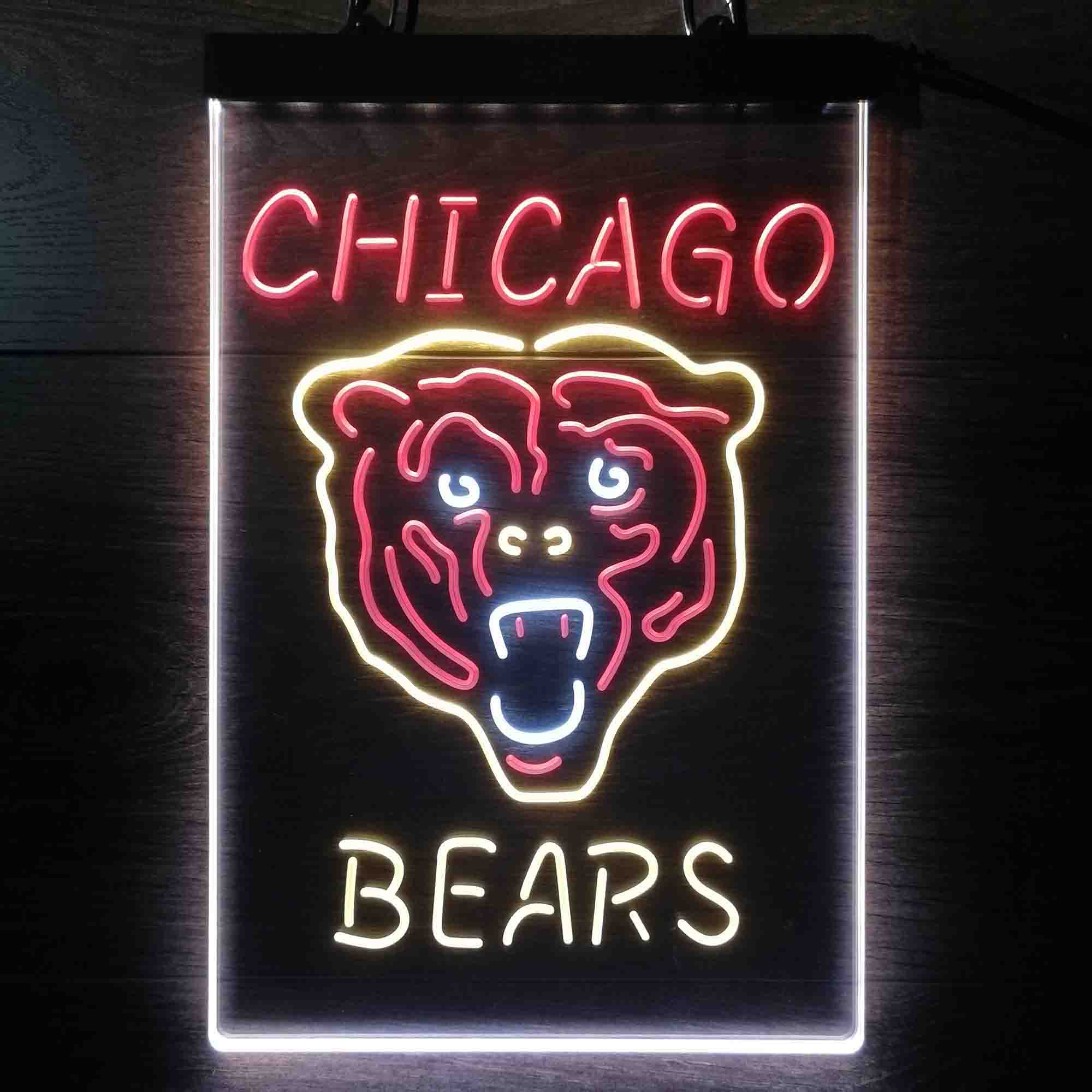 Chicago Bears LED Light Sign