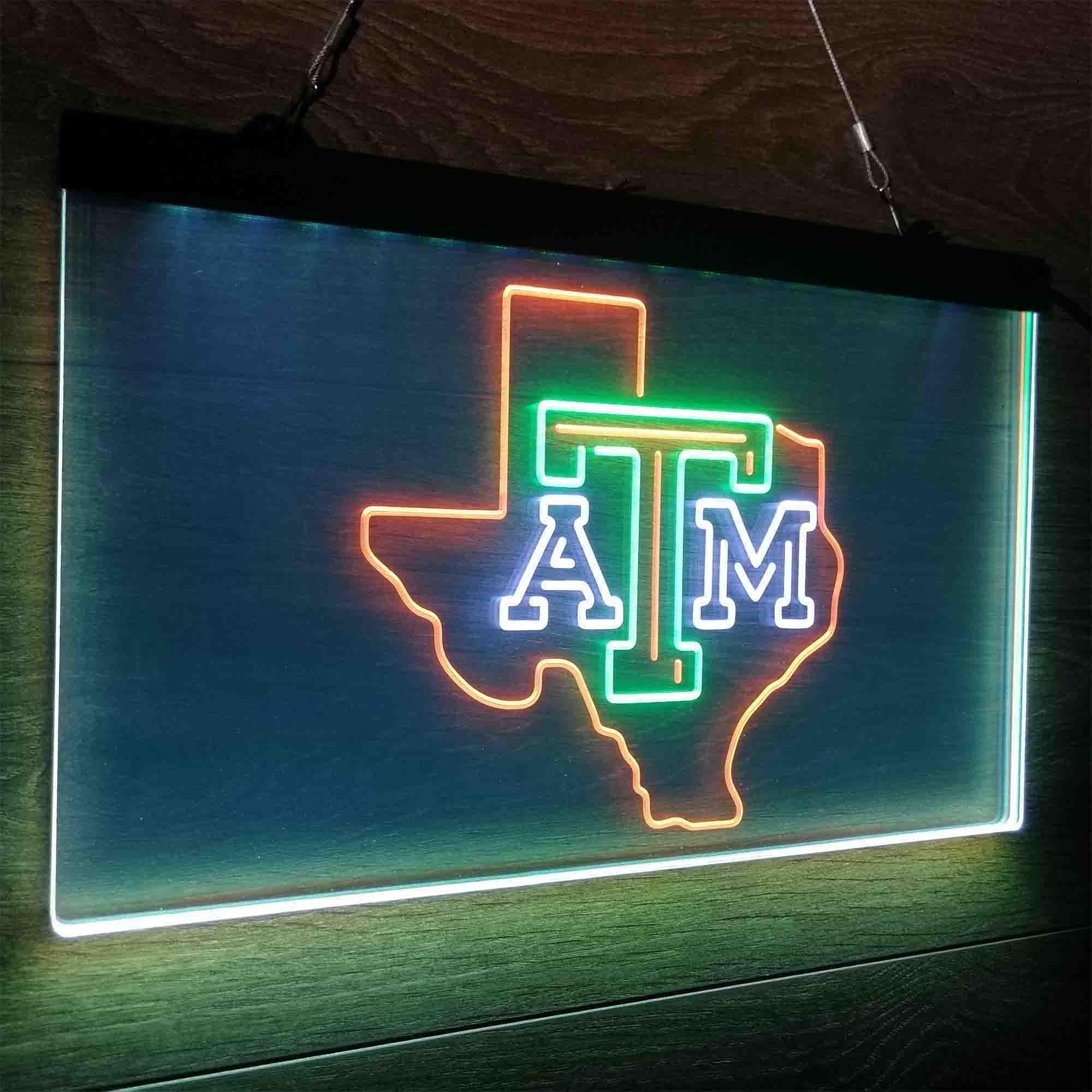 Texas A&M Aggies Neon LED Sign 3 Colors