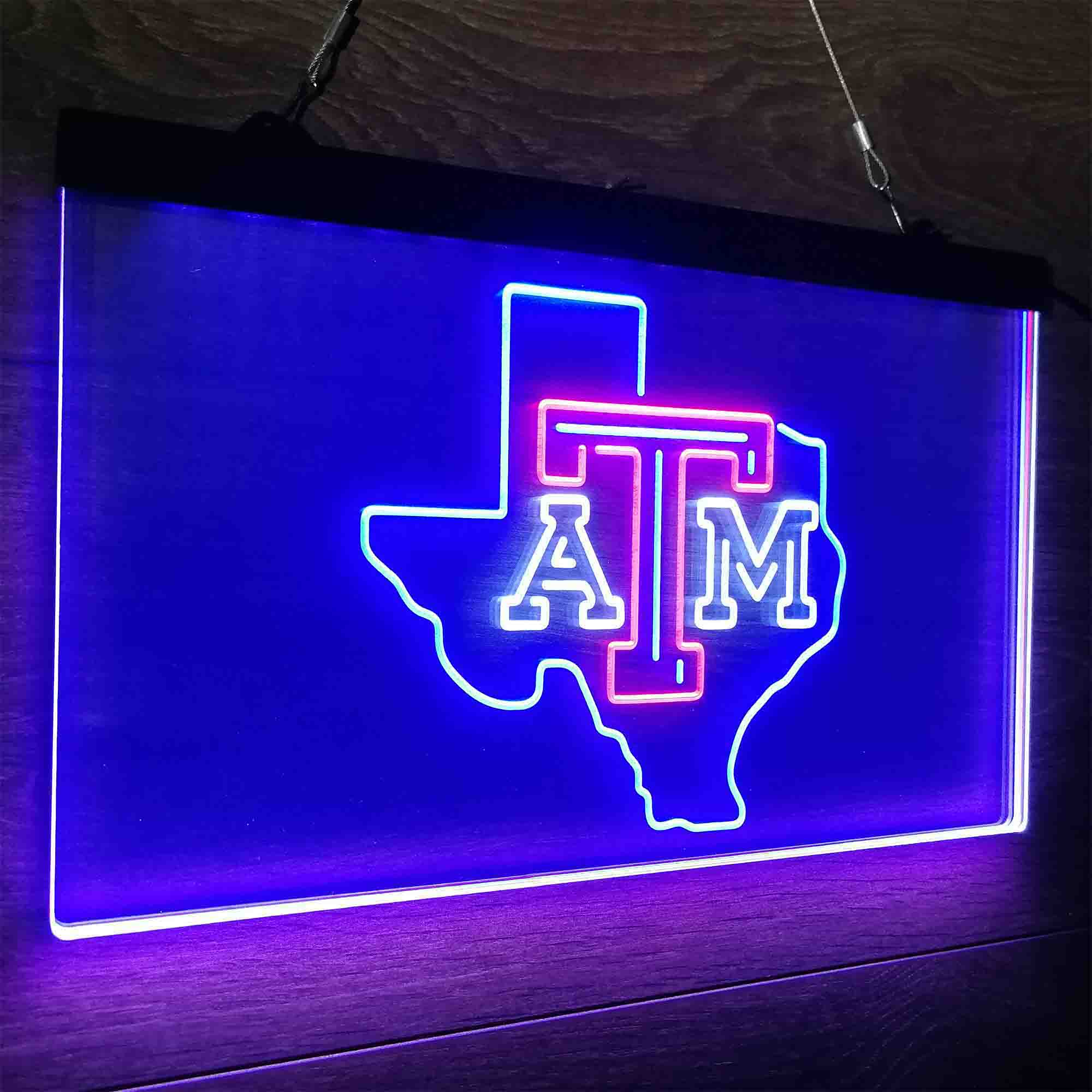 Texas A&M Aggies Neon LED Sign 3 Colors