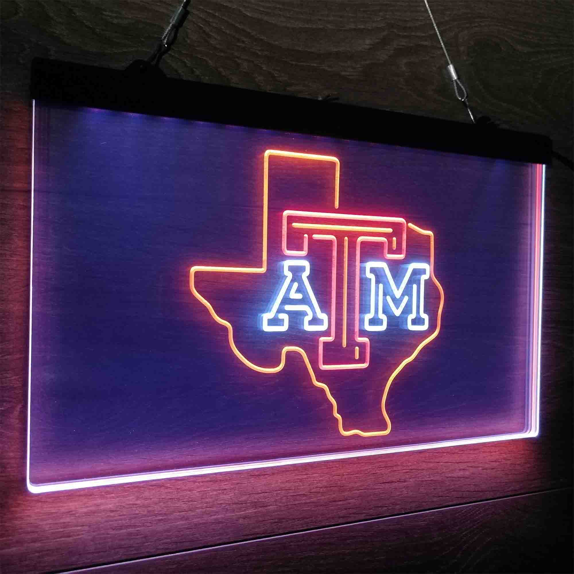 Texas A&M Aggies Neon LED Sign 3 Colors