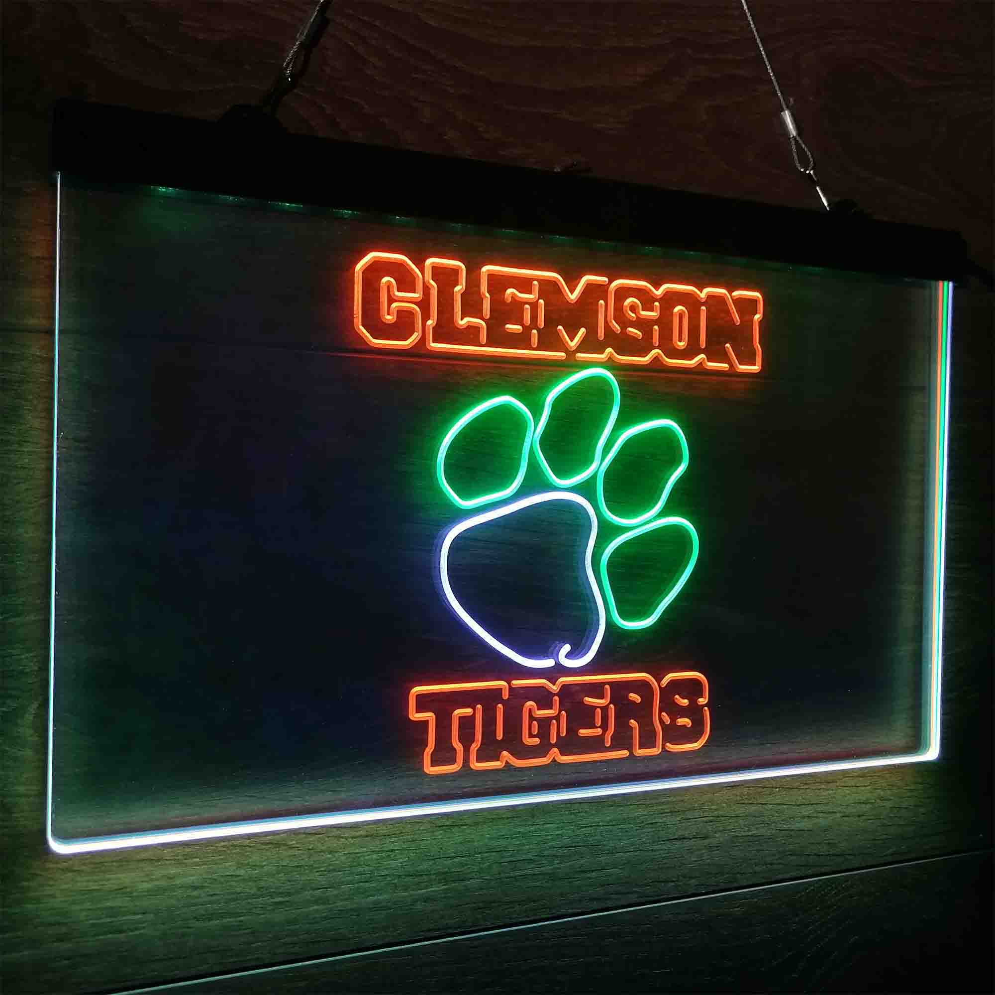 Clemson Tigers Neon LED Sign 3 Colors