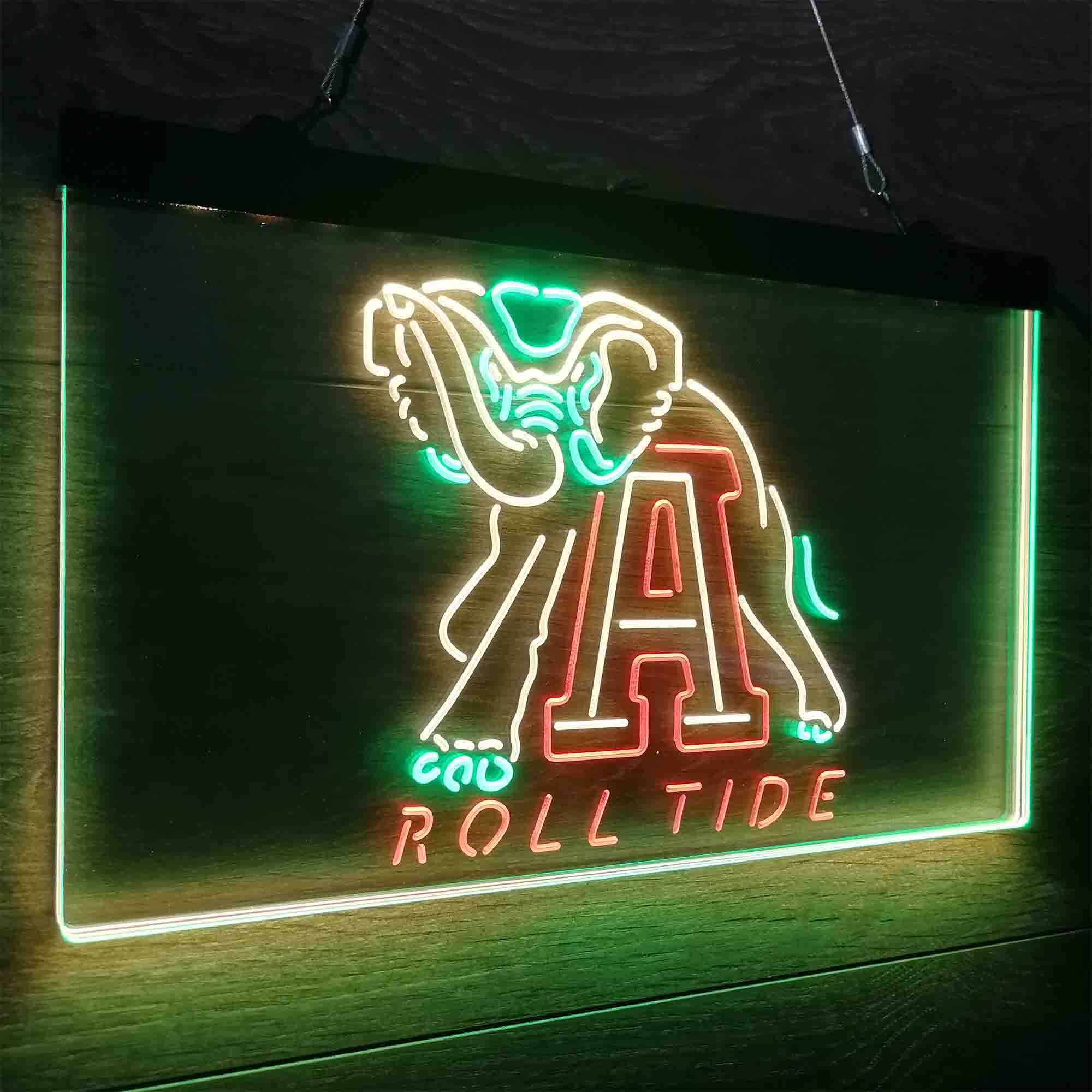 University of Alabama Roll Tide Neon LED Sign 3 Colors