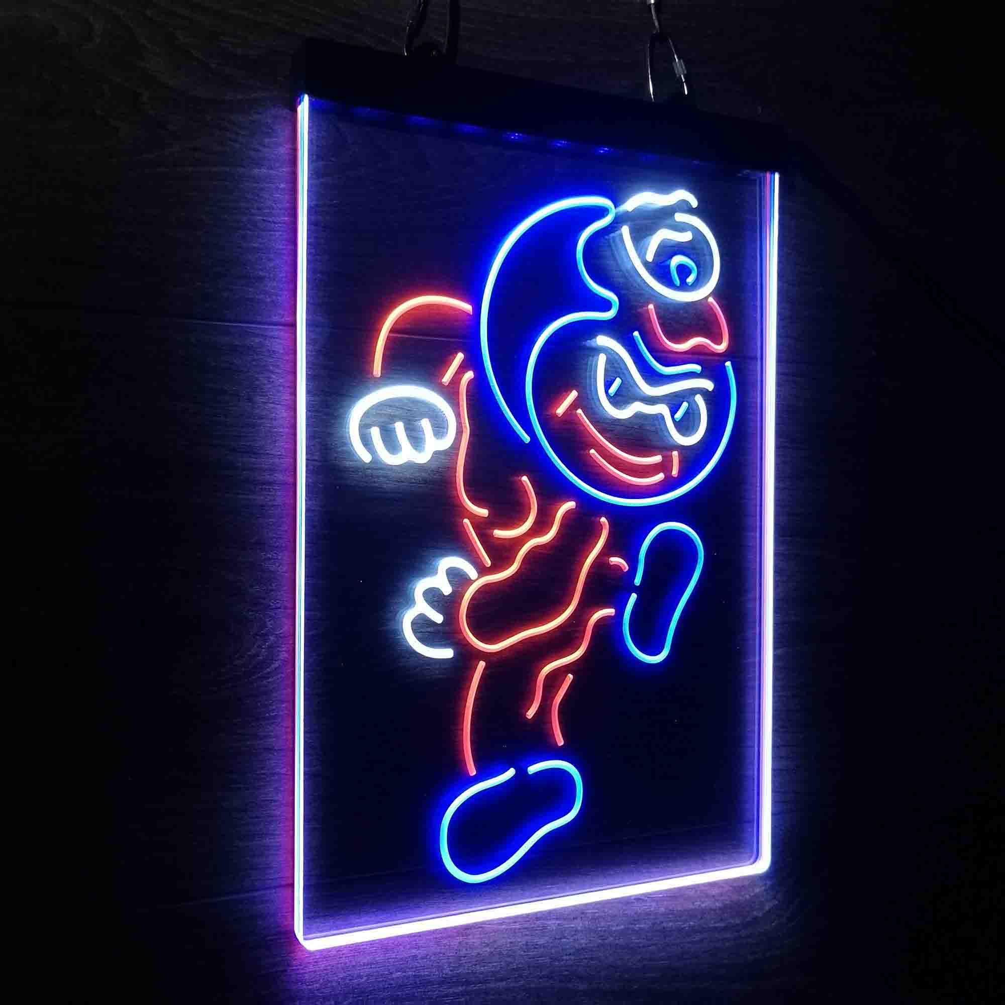 Ohio State Buckeyes Brutus Club Neon LED Sign 3 Colors