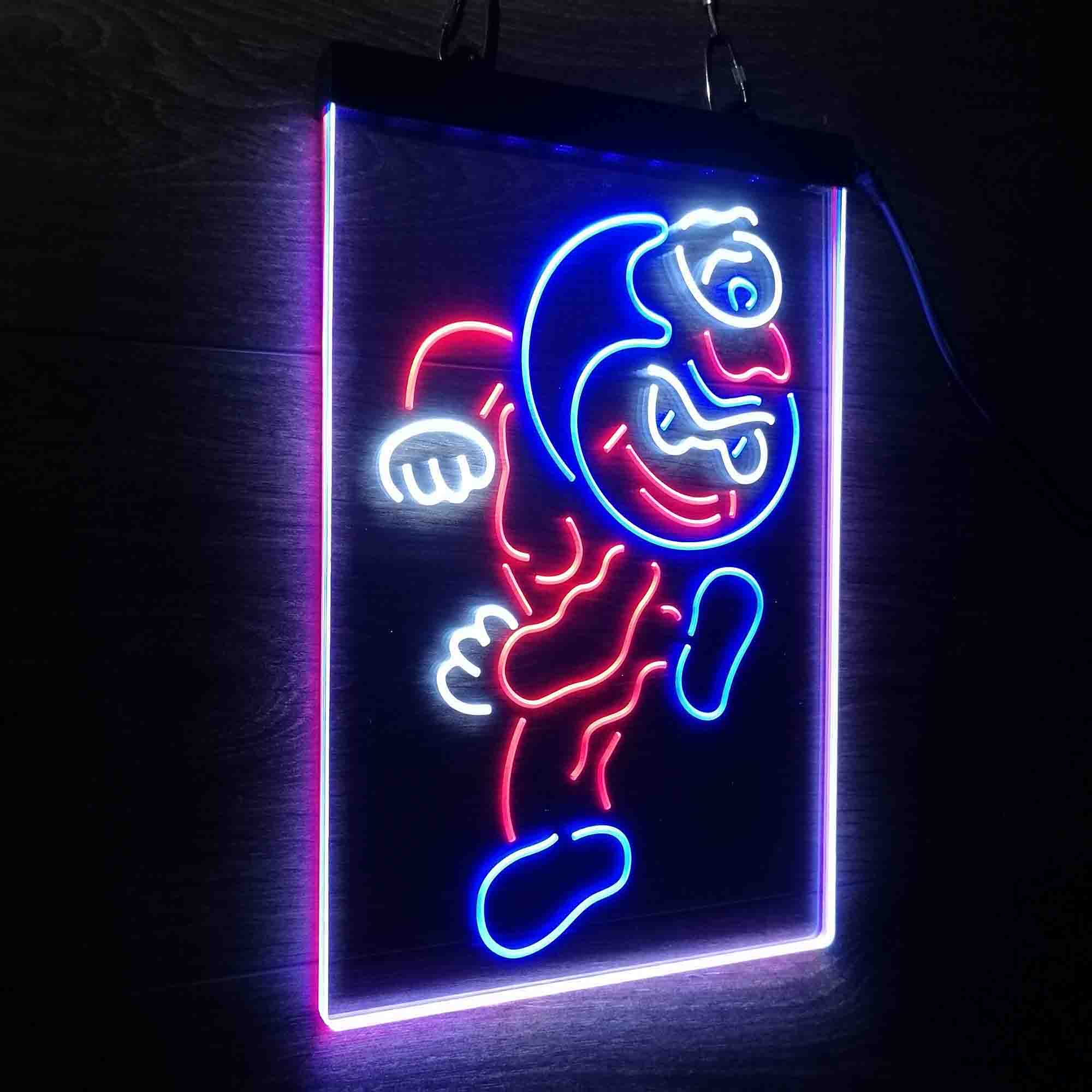 Ohio State Buckeyes Brutus Club Neon LED Sign 3 Colors