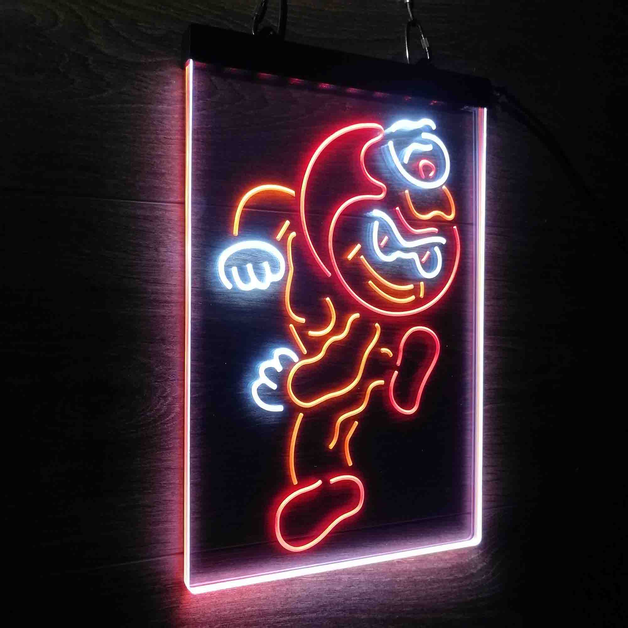 Ohio State Buckeyes Brutus Club Neon LED Sign 3 Colors