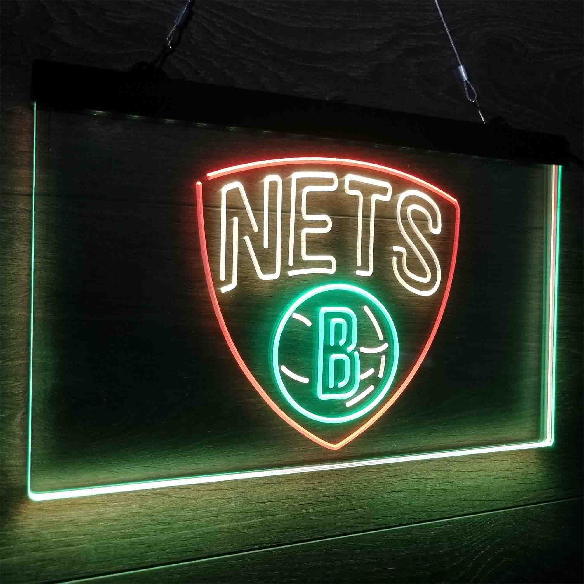 Brooklyn Nets Neon LED Sign 3 Colors