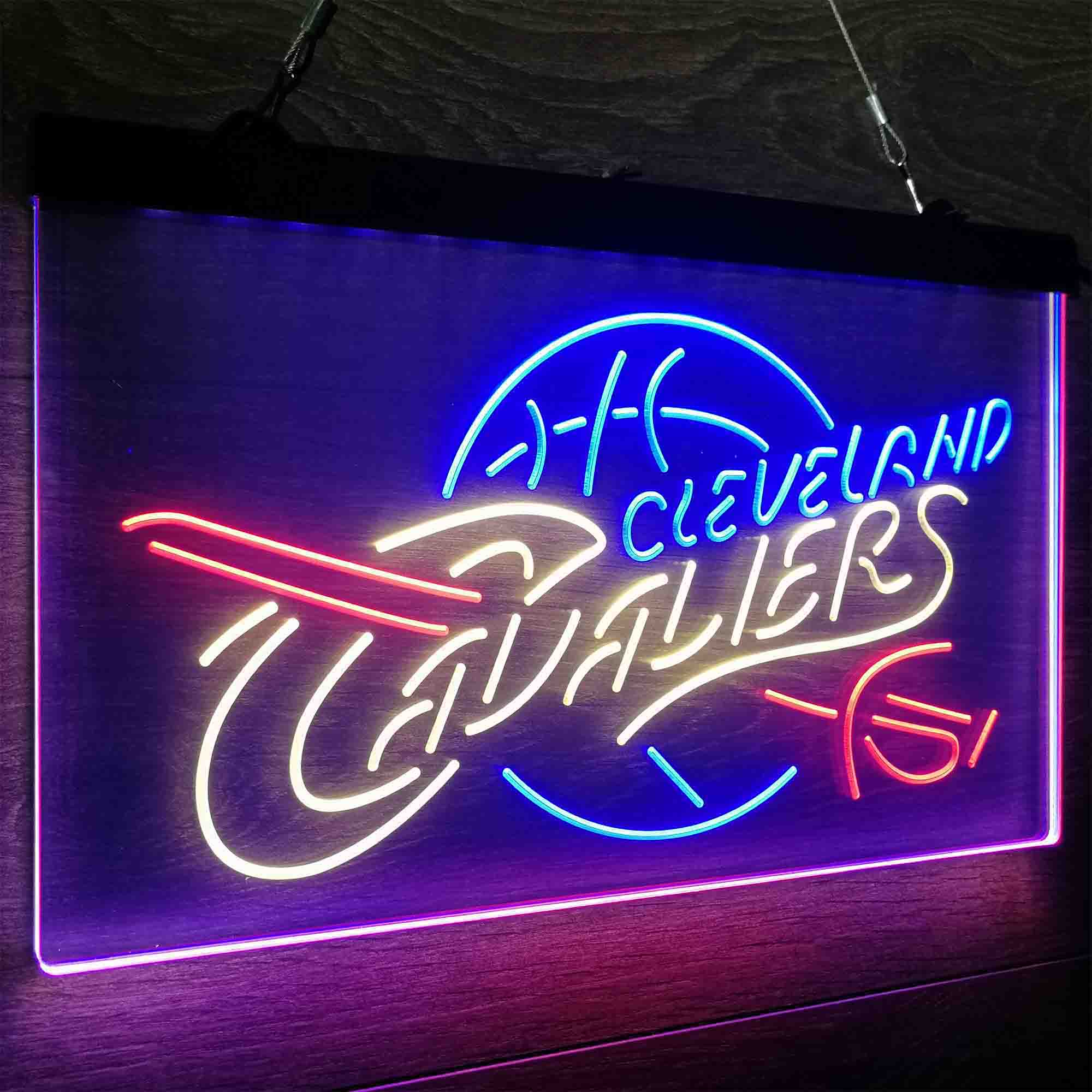 Cleveland Cavaliers Neon LED Sign 3 Colors