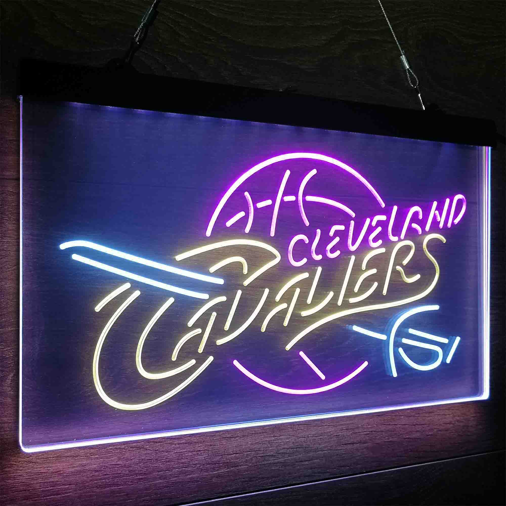 Cleveland Cavaliers Neon LED Sign 3 Colors