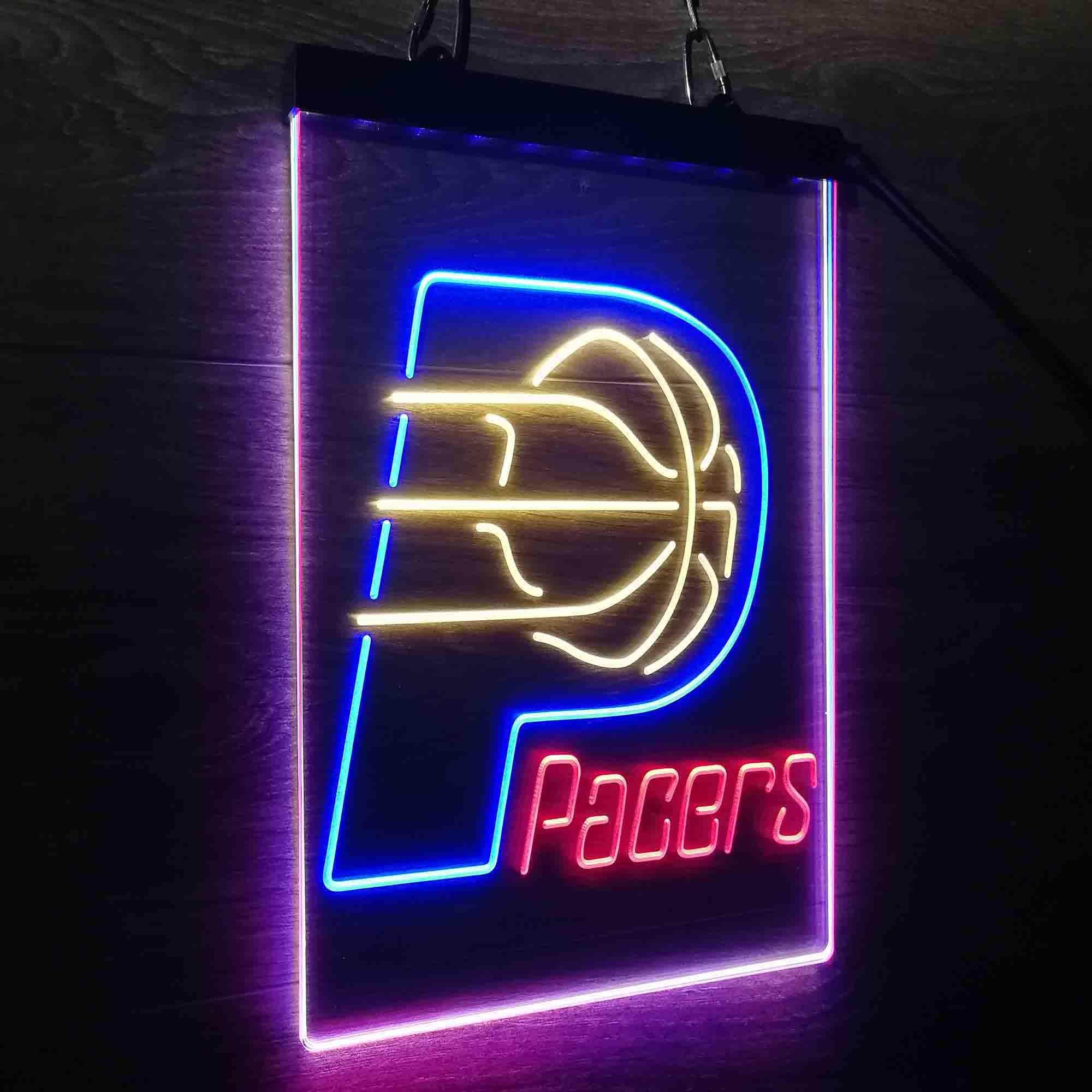 Indiana Pacers Neon LED Sign 3 Colors