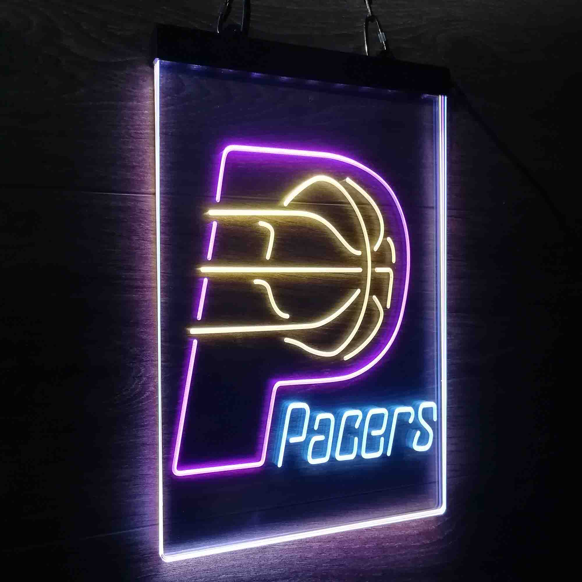 Indiana Pacers Neon LED Sign 3 Colors