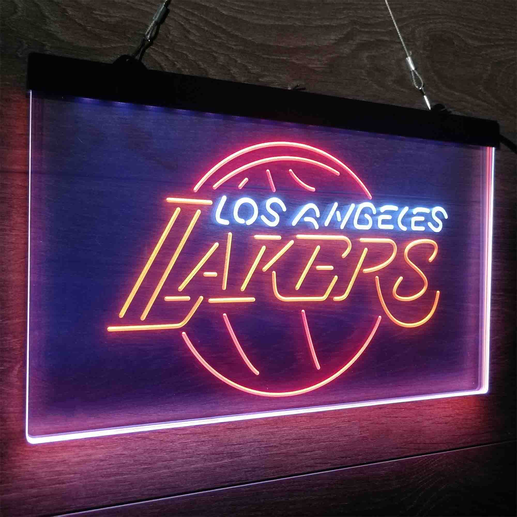 Los Angeles Lakers Neon LED Sign 3 Colors