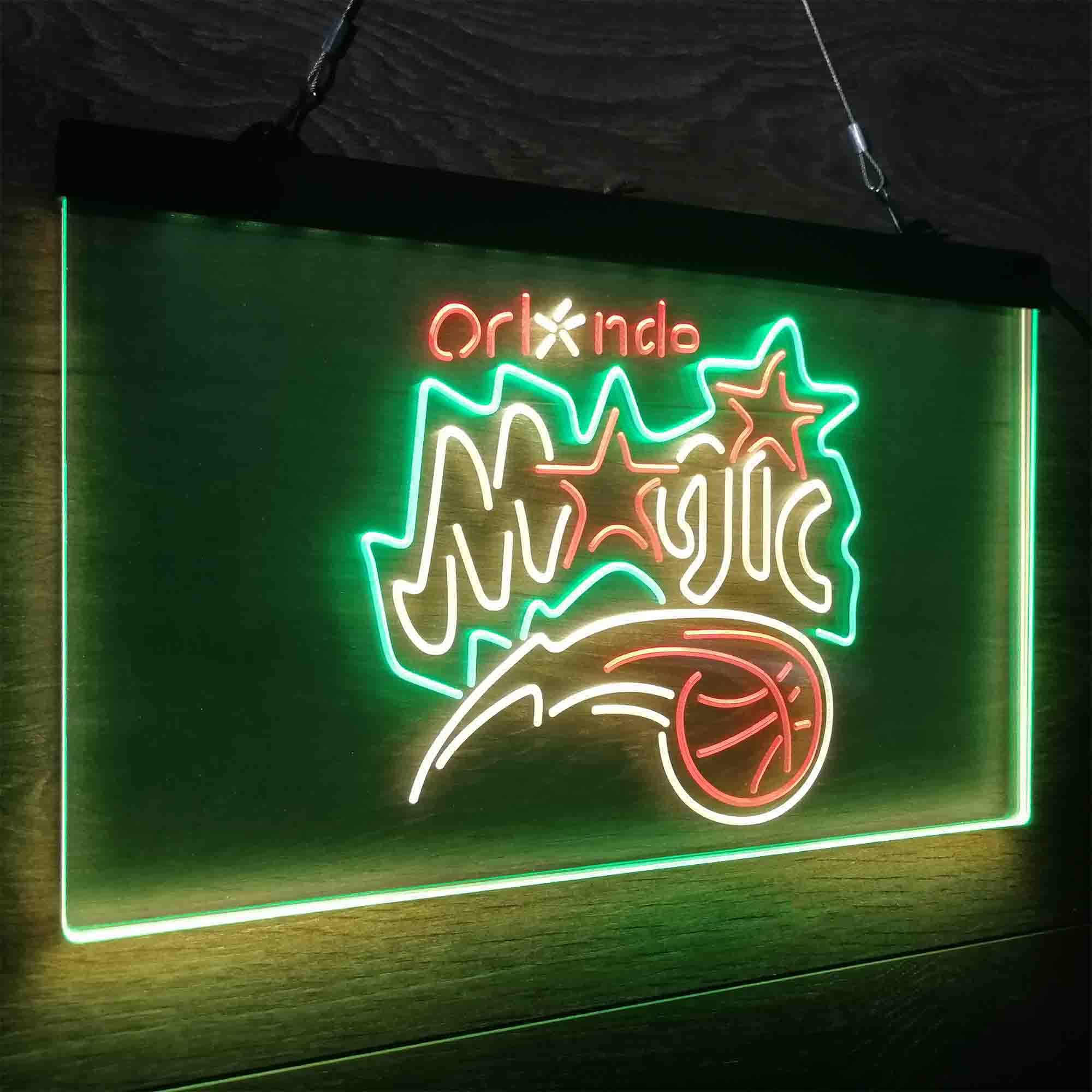 Baseball Club Orlandos League Magics Neon LED Sign 3 Colors