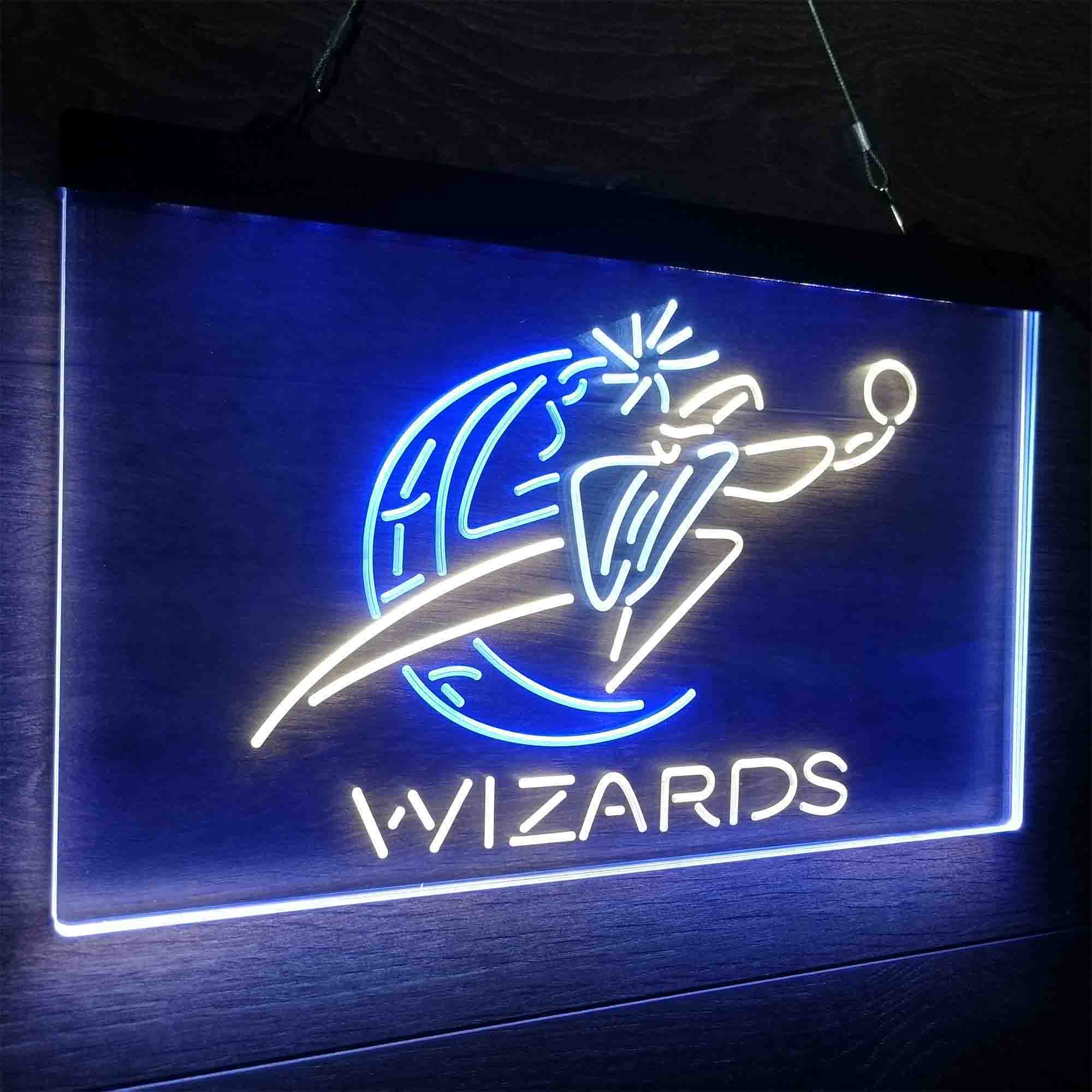 Washington Wizards Neon LED Sign 3 Colors