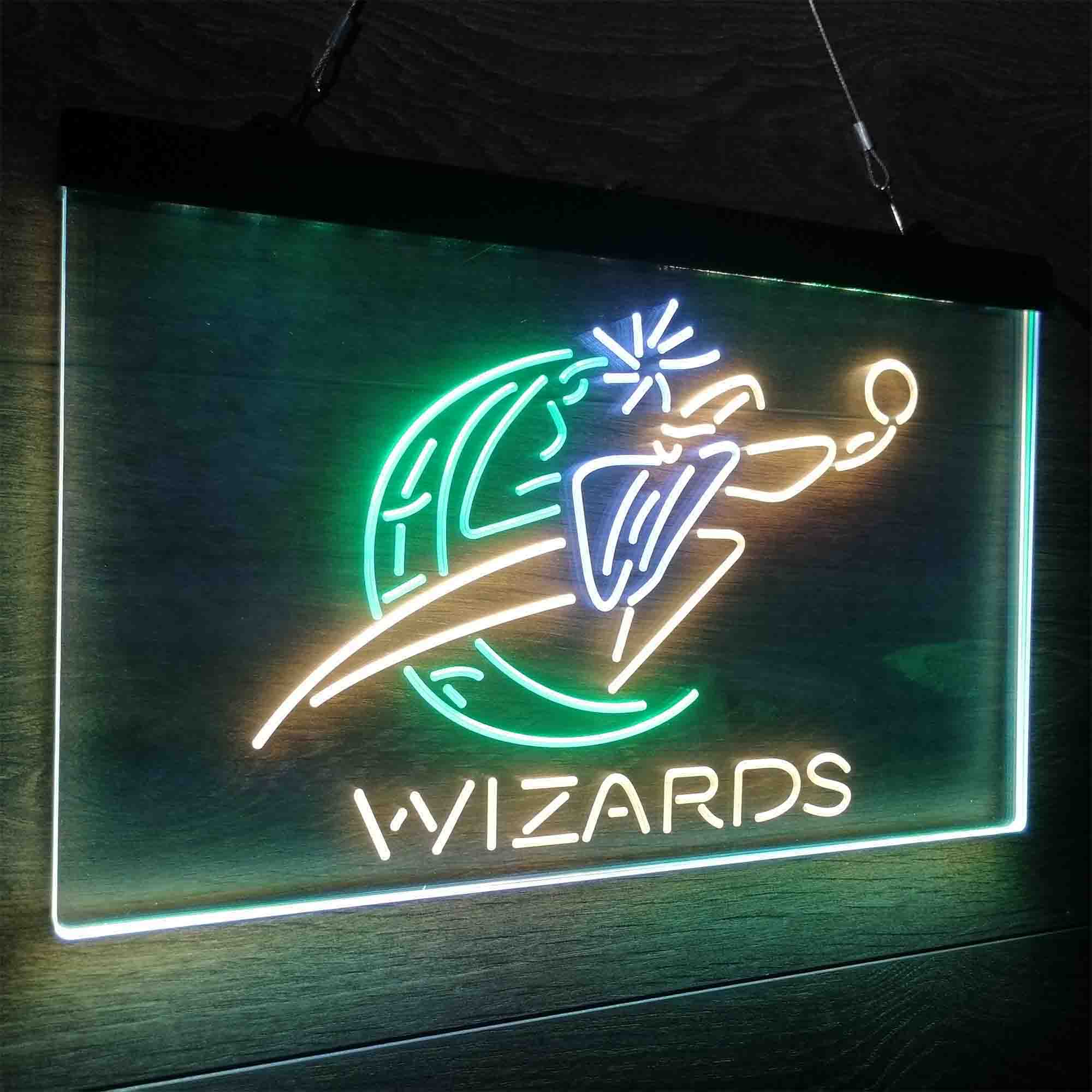 Washington Wizards Neon LED Sign 3 Colors