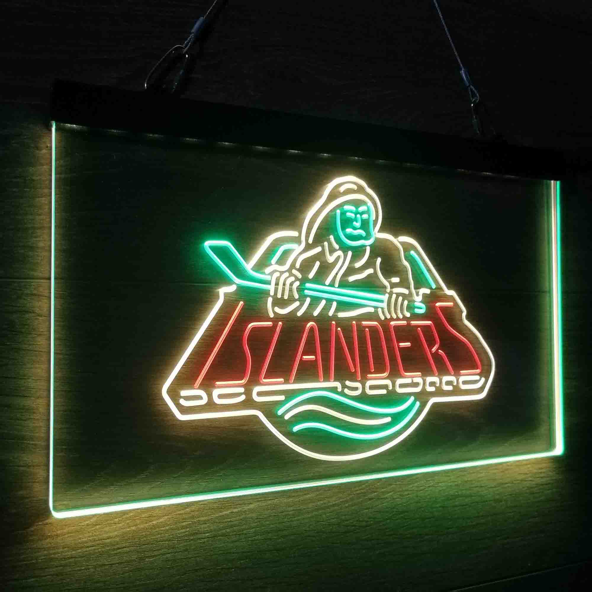 New York Islanders Neon LED Sign 3 Colors