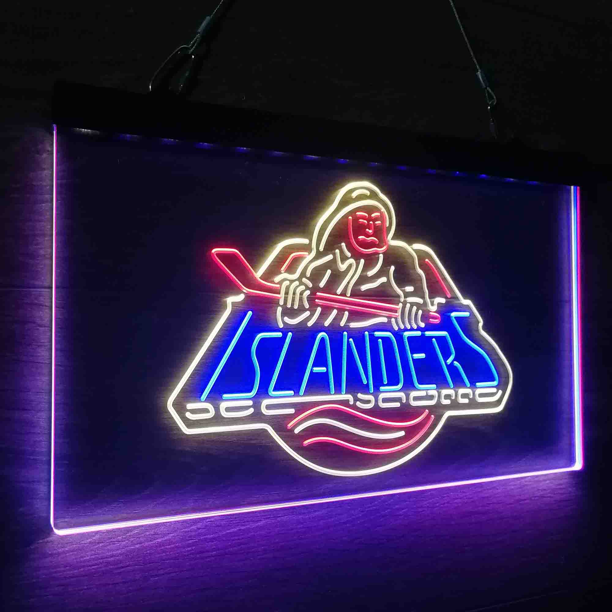 New York Islanders Neon LED Sign 3 Colors