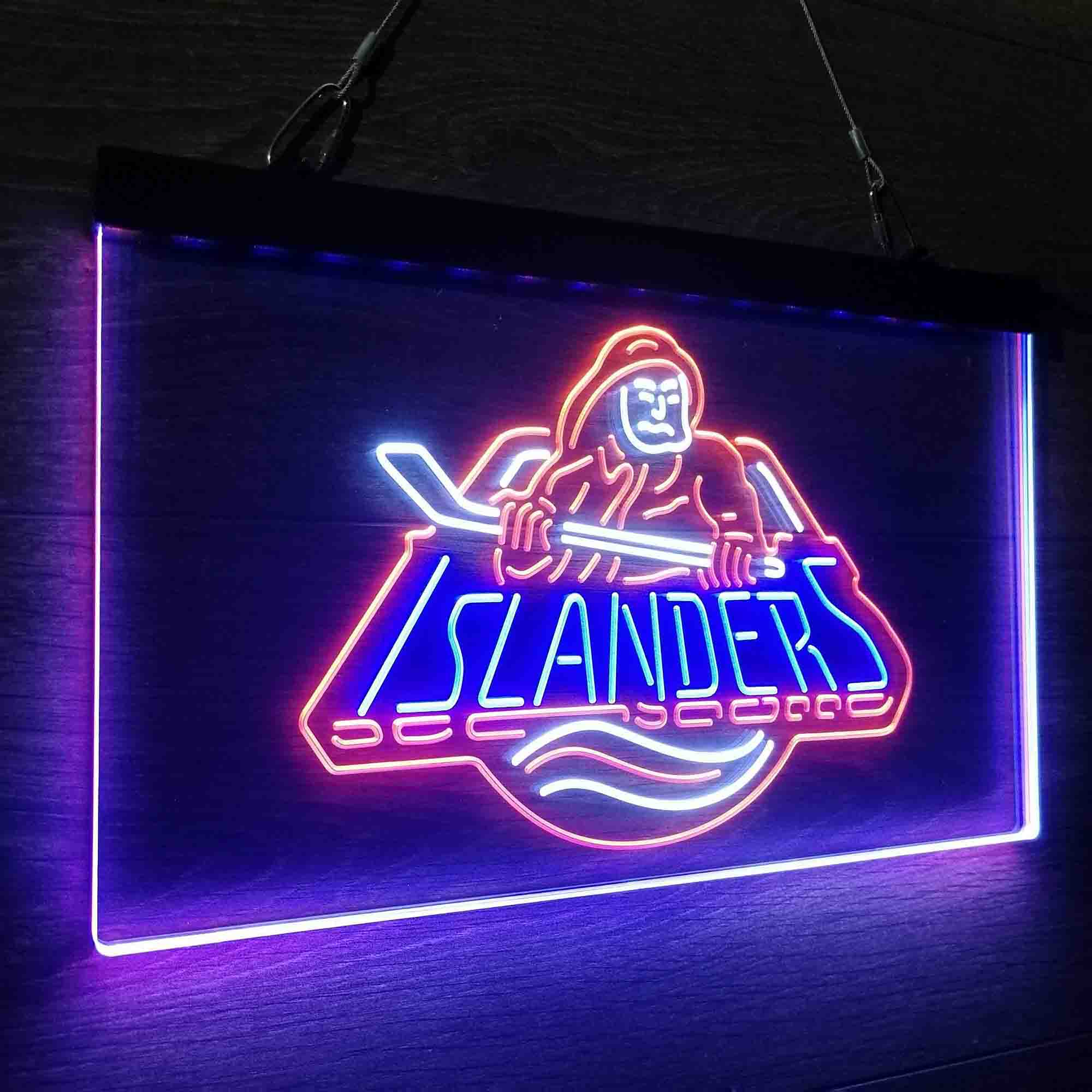 New York Islanders Neon LED Sign 3 Colors